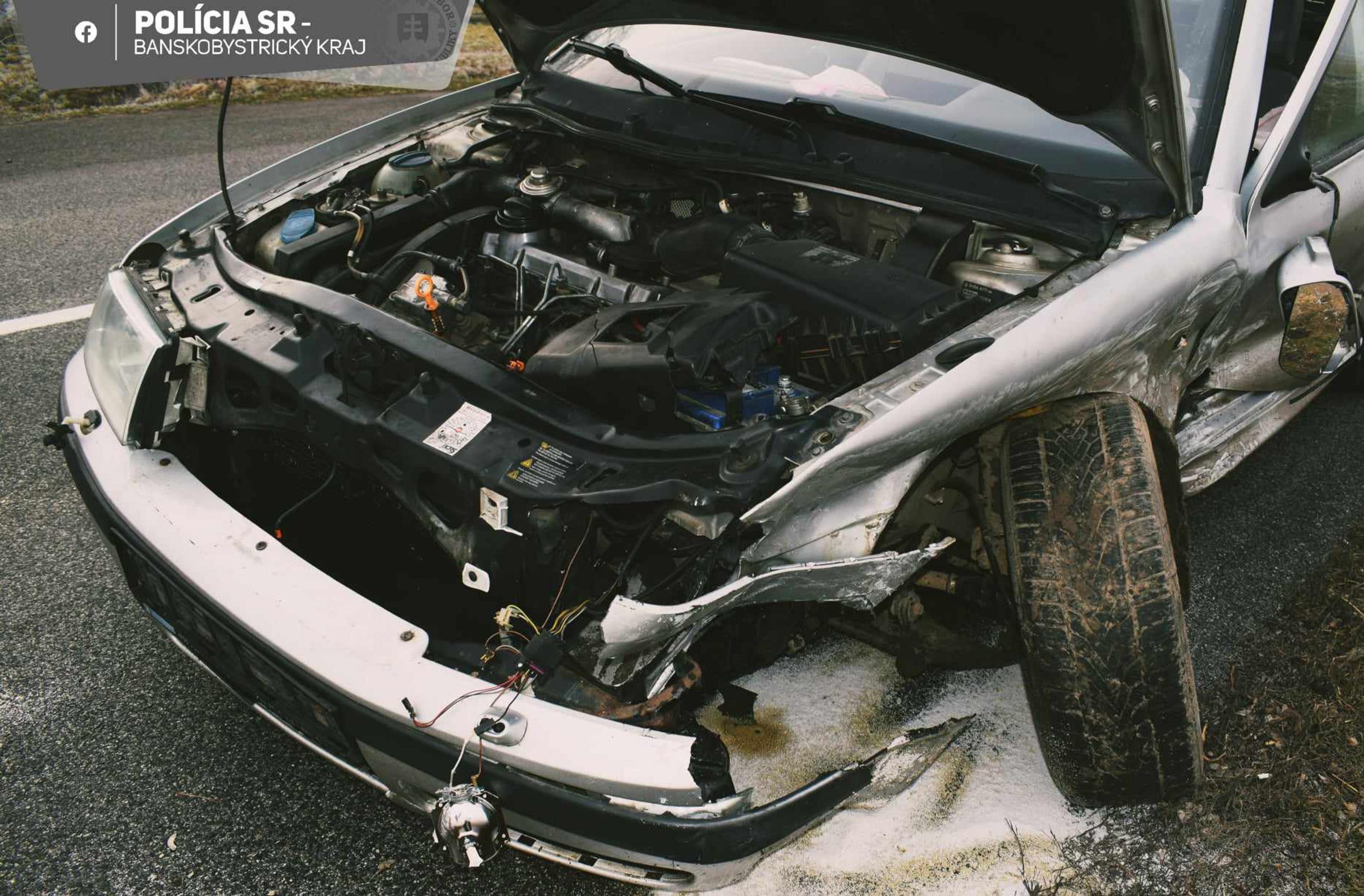 Nehoda na strednom Slovensku.