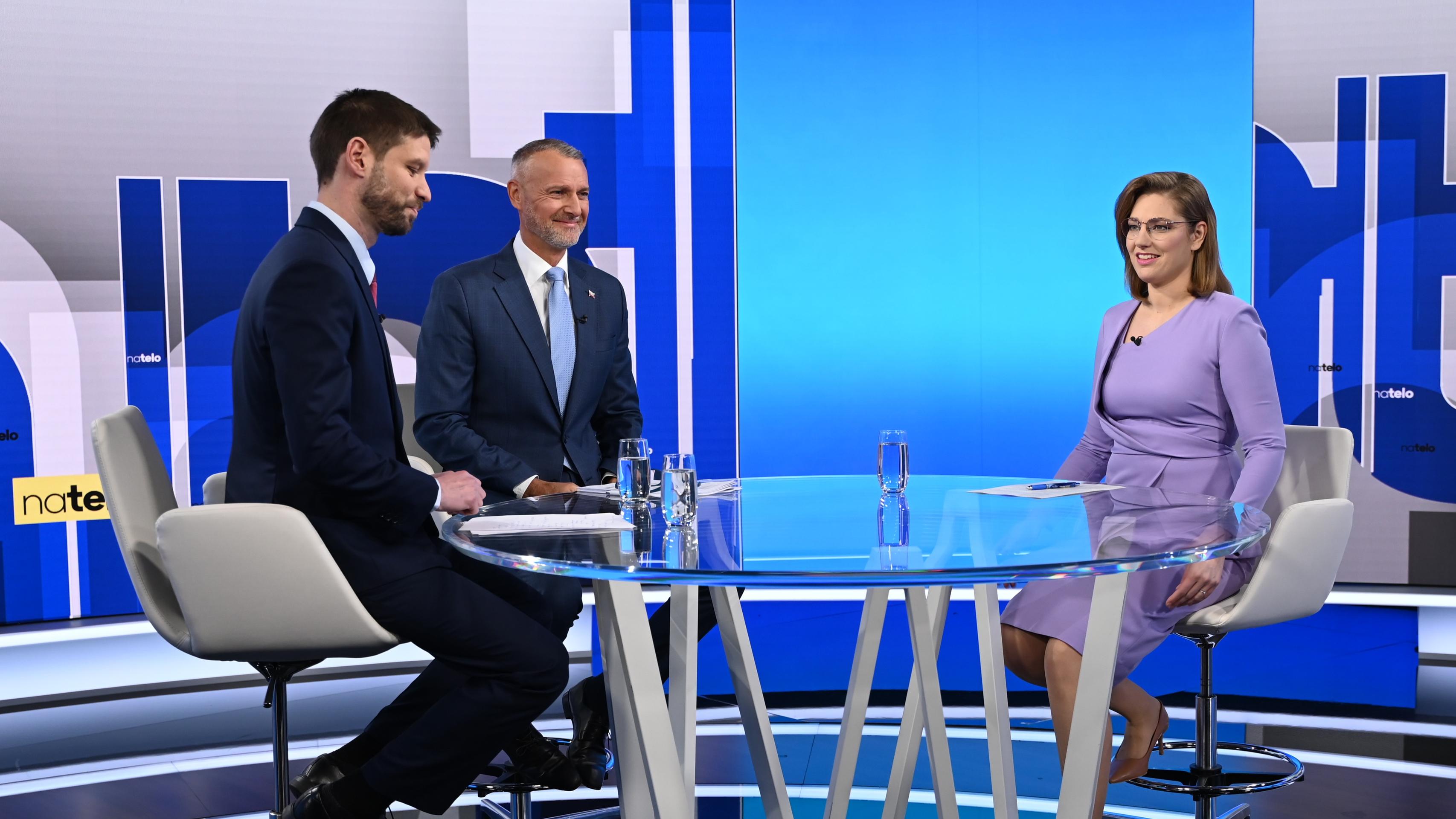 Hosťami relácie Na telo boli Richard Raši a Michal Šimečka