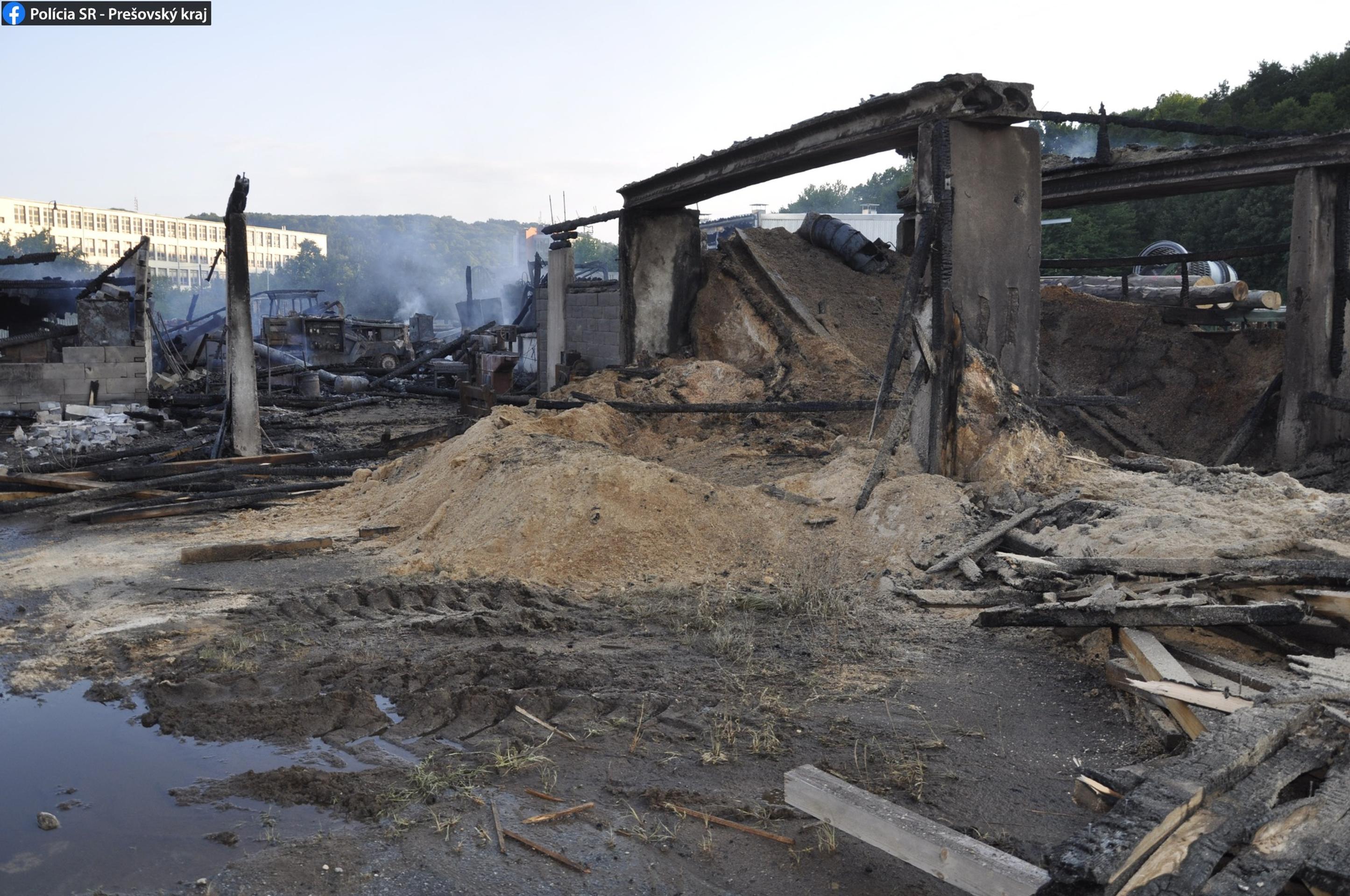 Niektoré časti firmy zmenil na popol