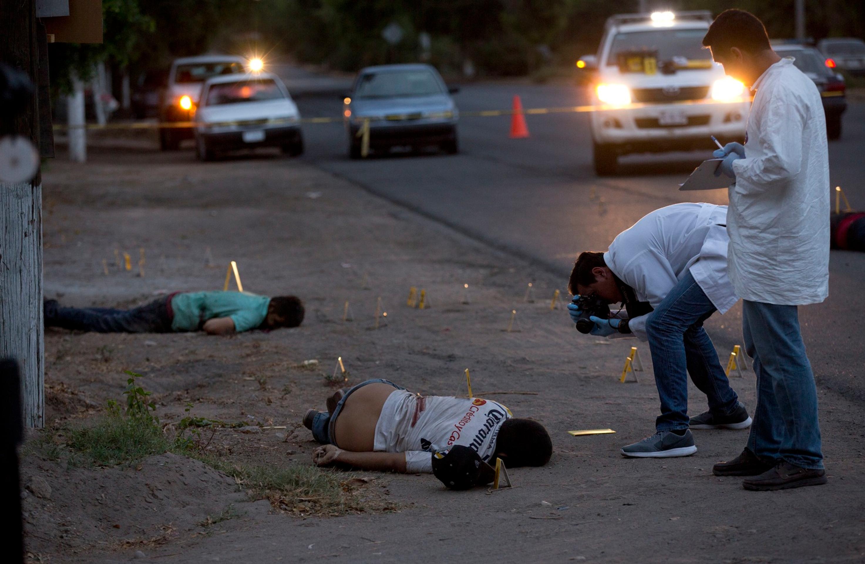 Prestrelka členov karteku s políciou v Mexiku.