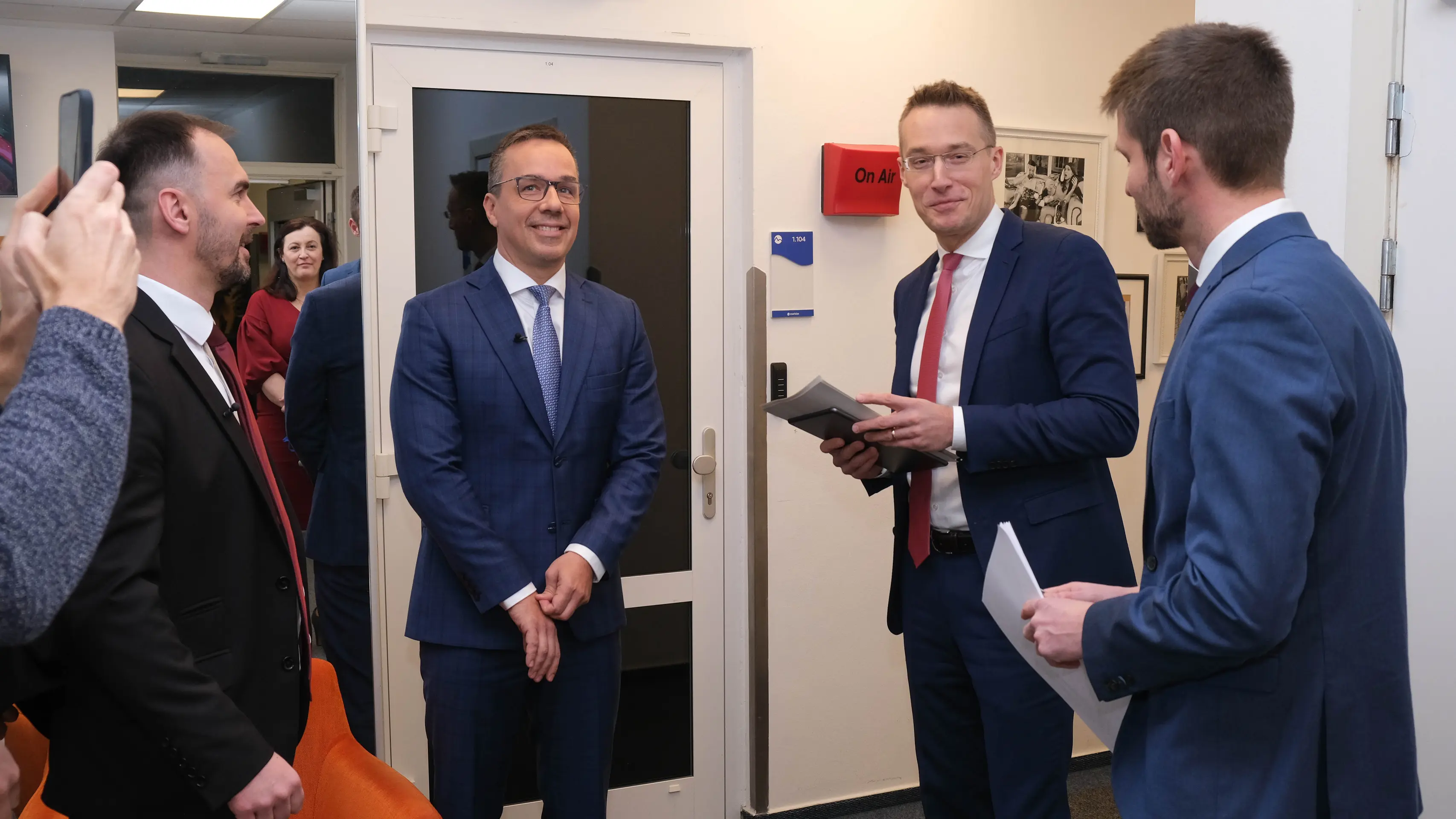 Michal Šimečka, Erik Tomáš a Michal Šipoš v relácii Na telo.