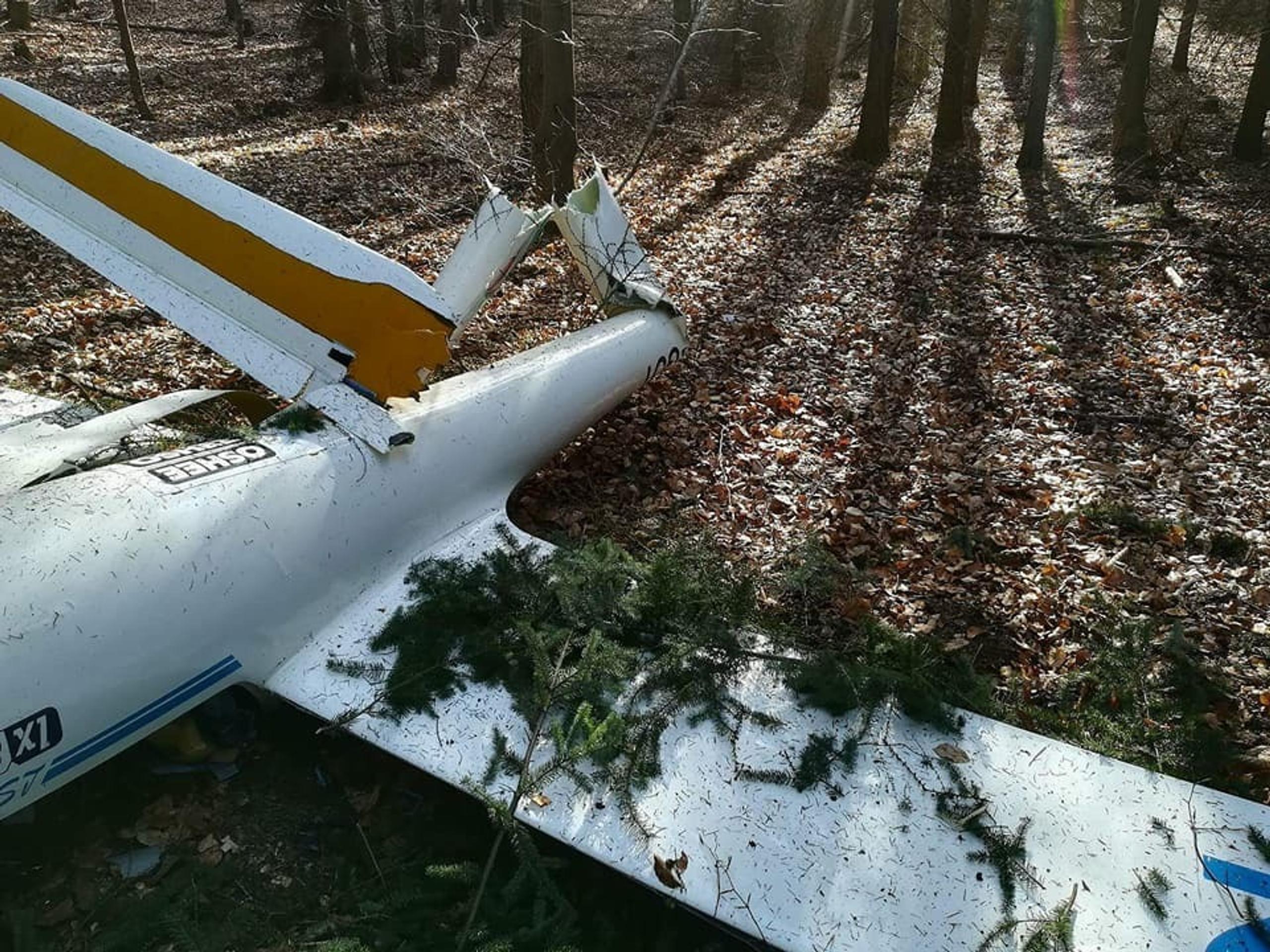 Zrážka vetroňov pri Žiline.