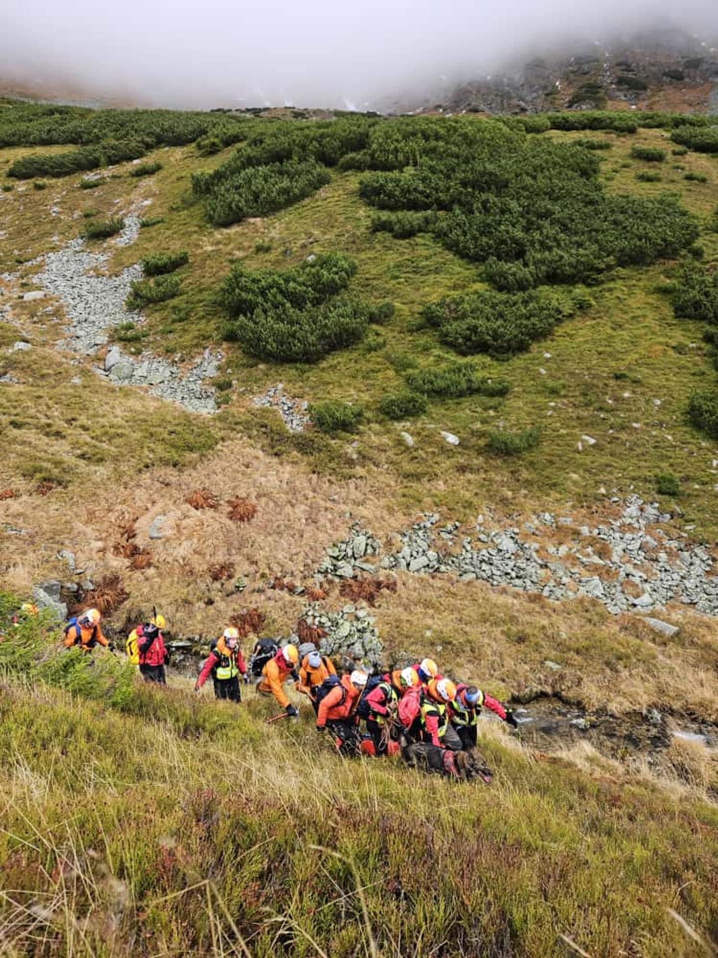 Pátranie po poľskom turistovi.