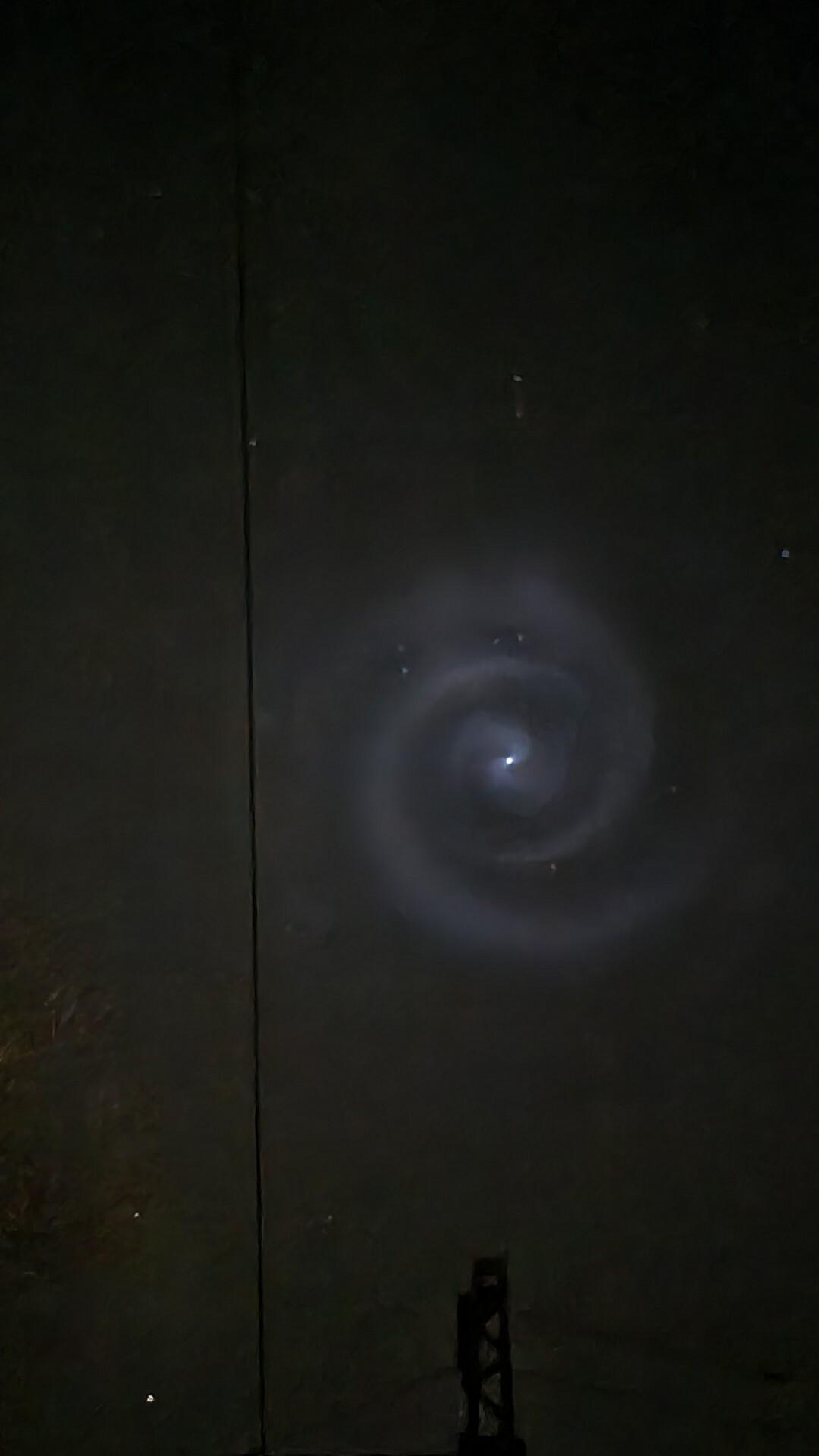 Špirálovitý oblak na Slovenskom.