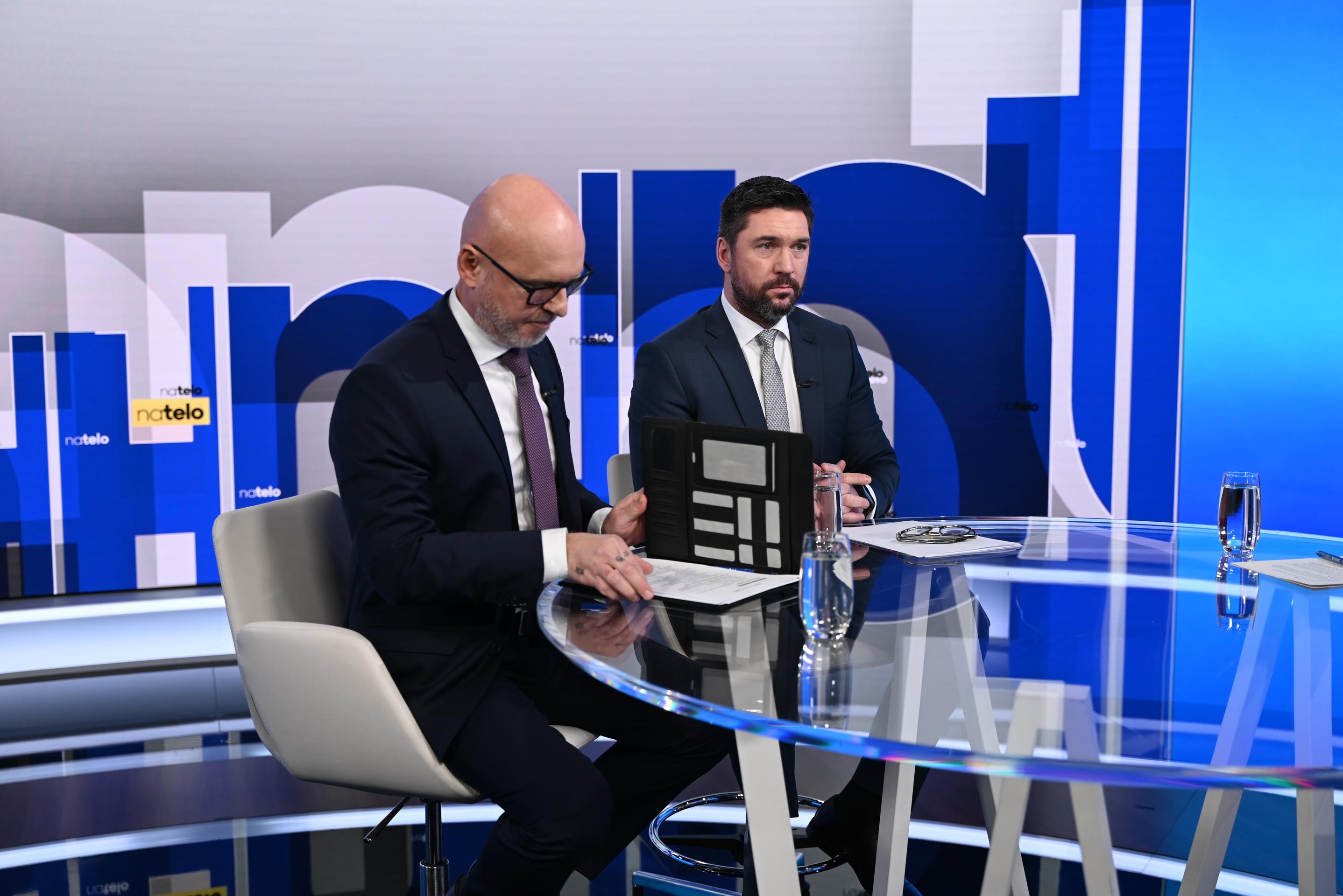 Hosťami relácie Na telo boli Richard Takáč a Branislav Gröhling