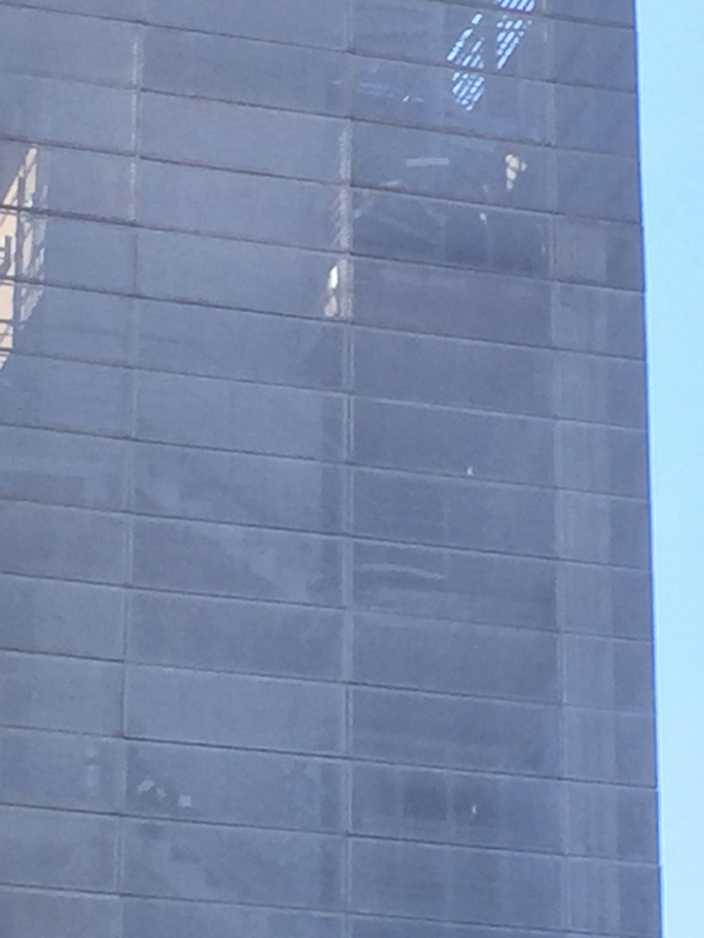 Pohľad na zhorenú časť v Auparku.