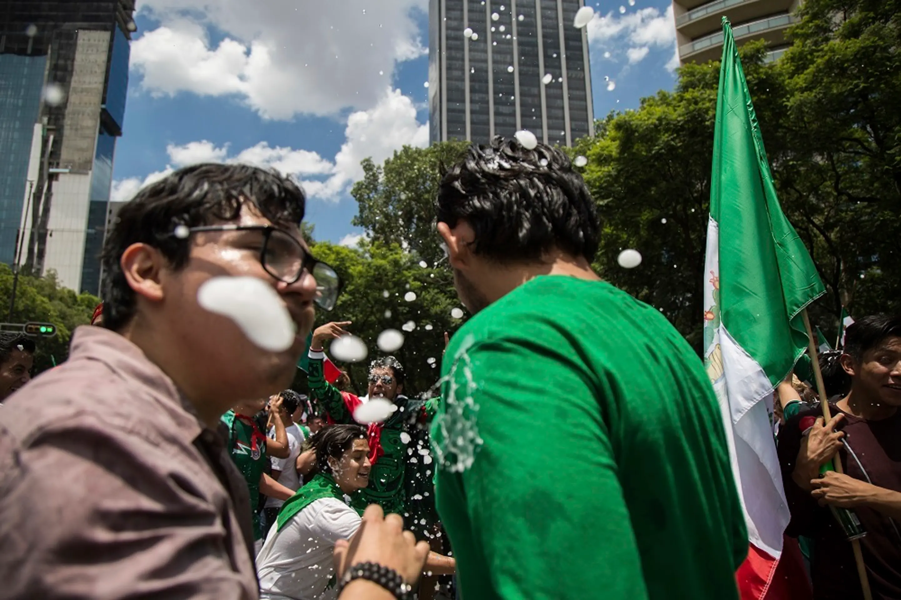 Oslavy v Mexico City