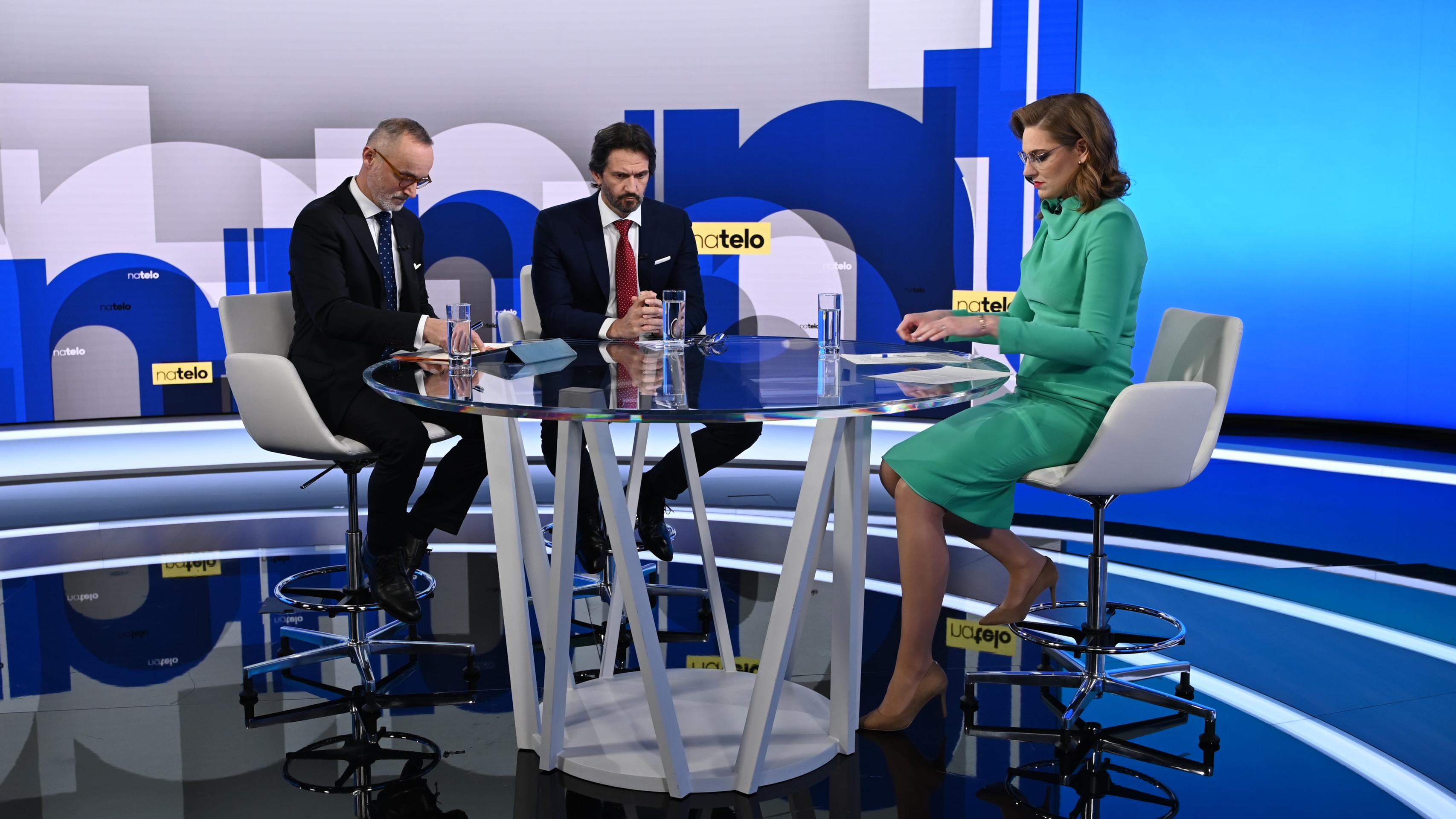 Hosťami relácie Na telo boli Robert Kaliňák a Tomáš Valášek