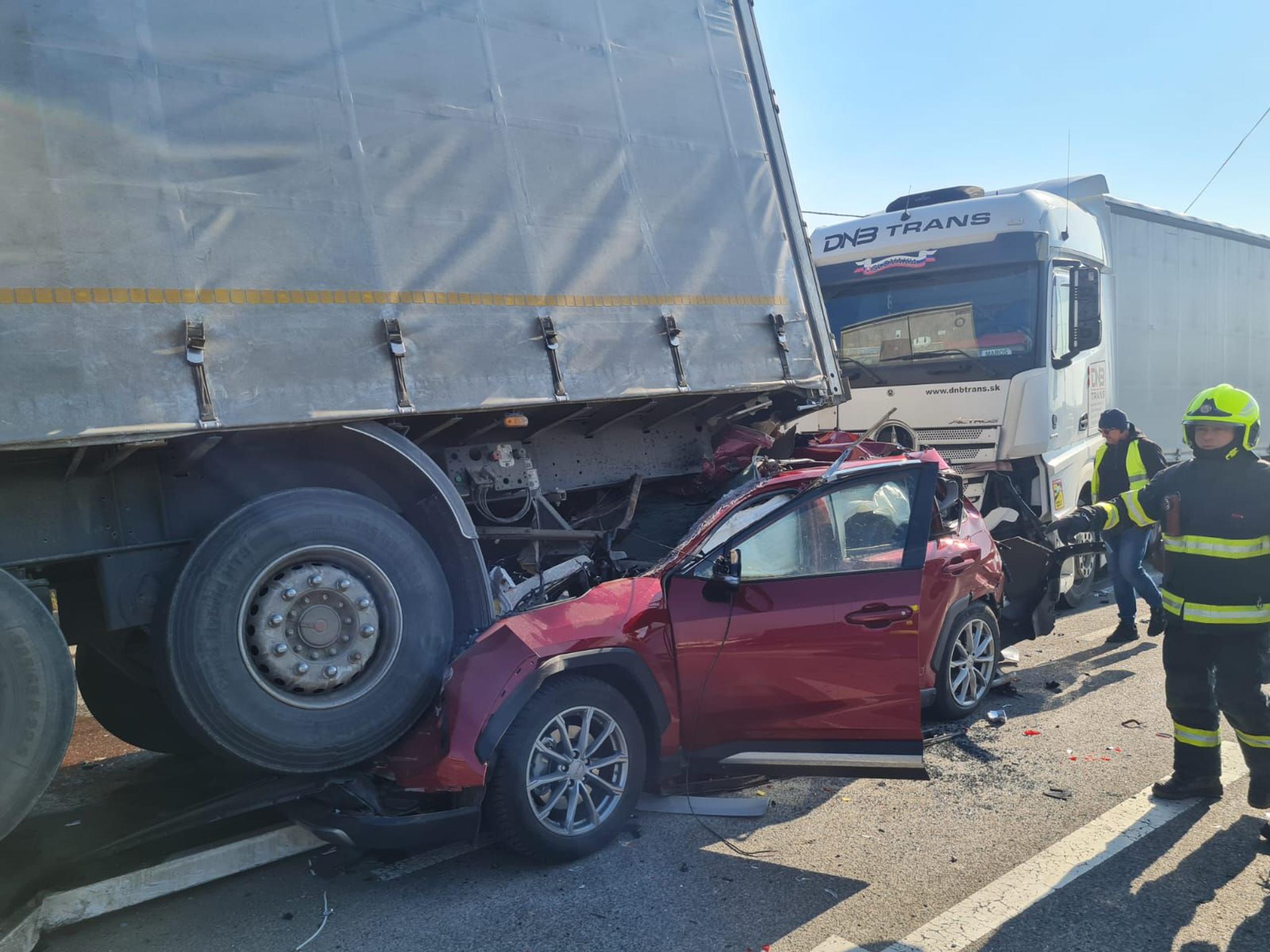 Nehoda v Košiciach.