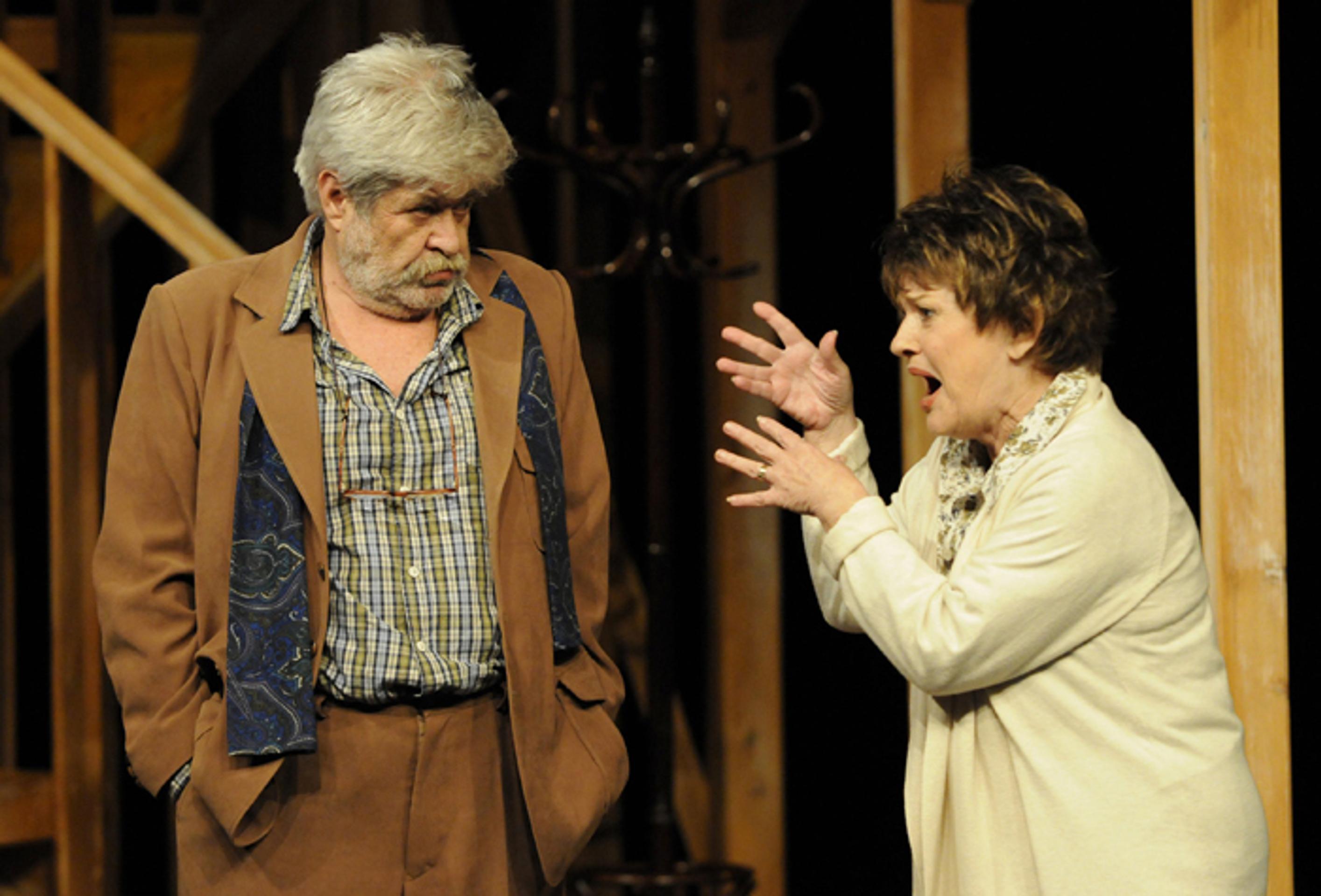 Na archívnej Jozef Stražan s manželkou Kvetou v hre Smrtiaca pasca.