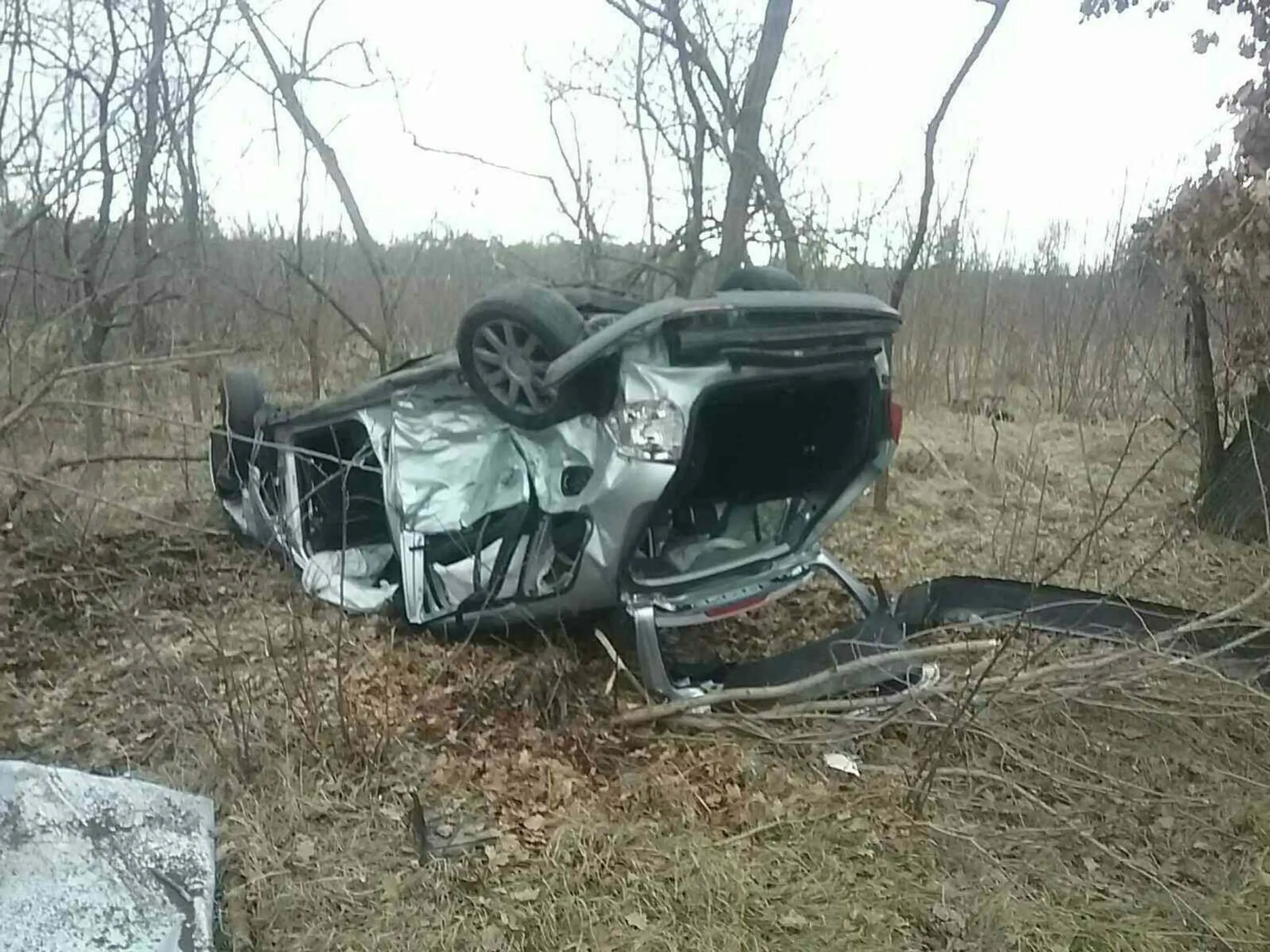 Nehoda pri obci Kostolište. 