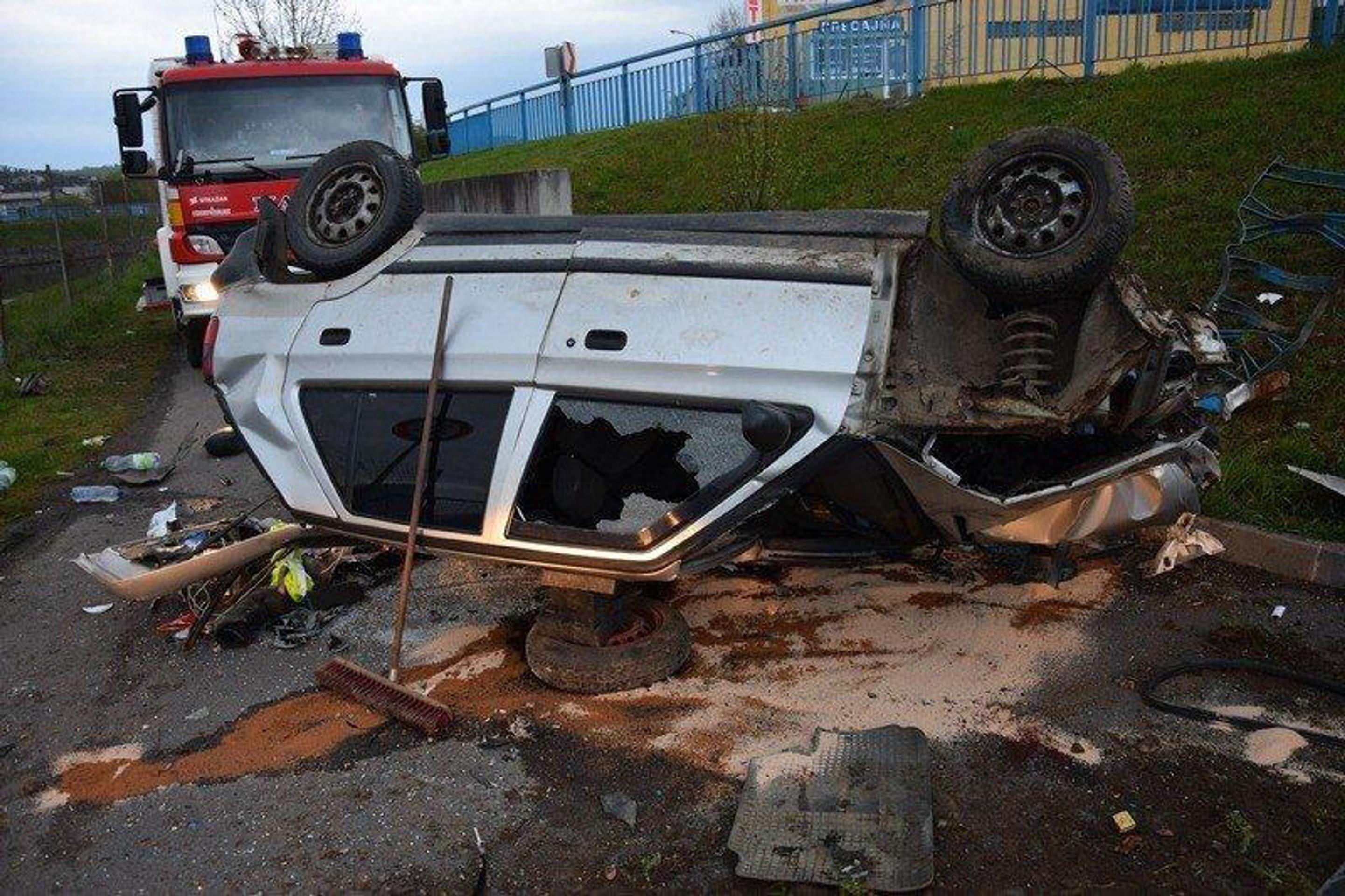 Nehoda vo Zvolene, časti Hať Podharajchom.