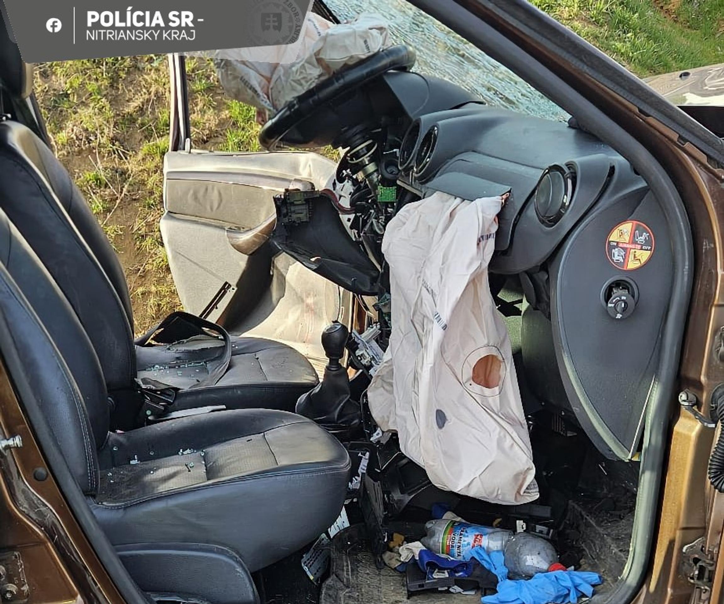 Tragická nehoda pri Vrábľoch.