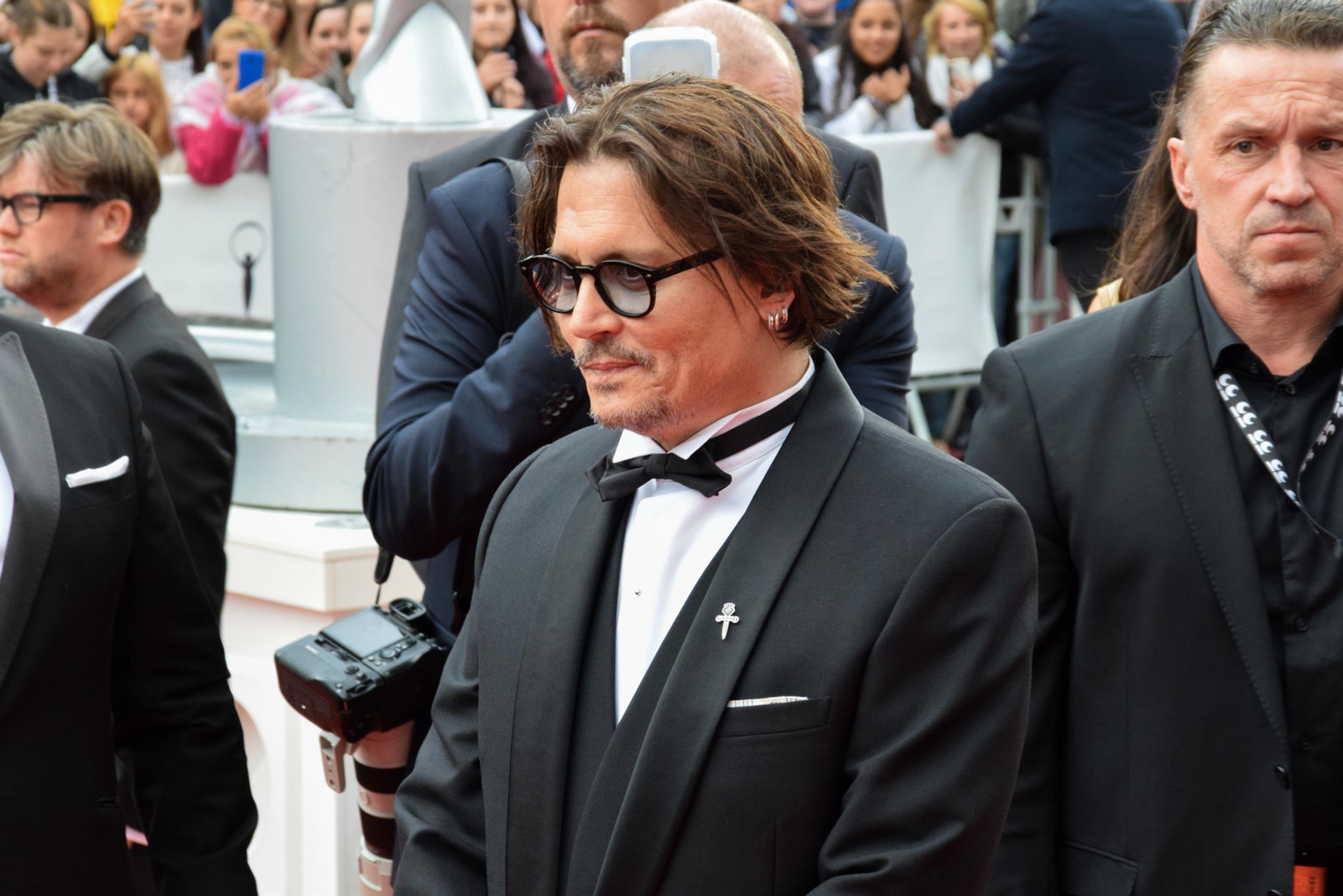 Johnny Depp na MFF KV.