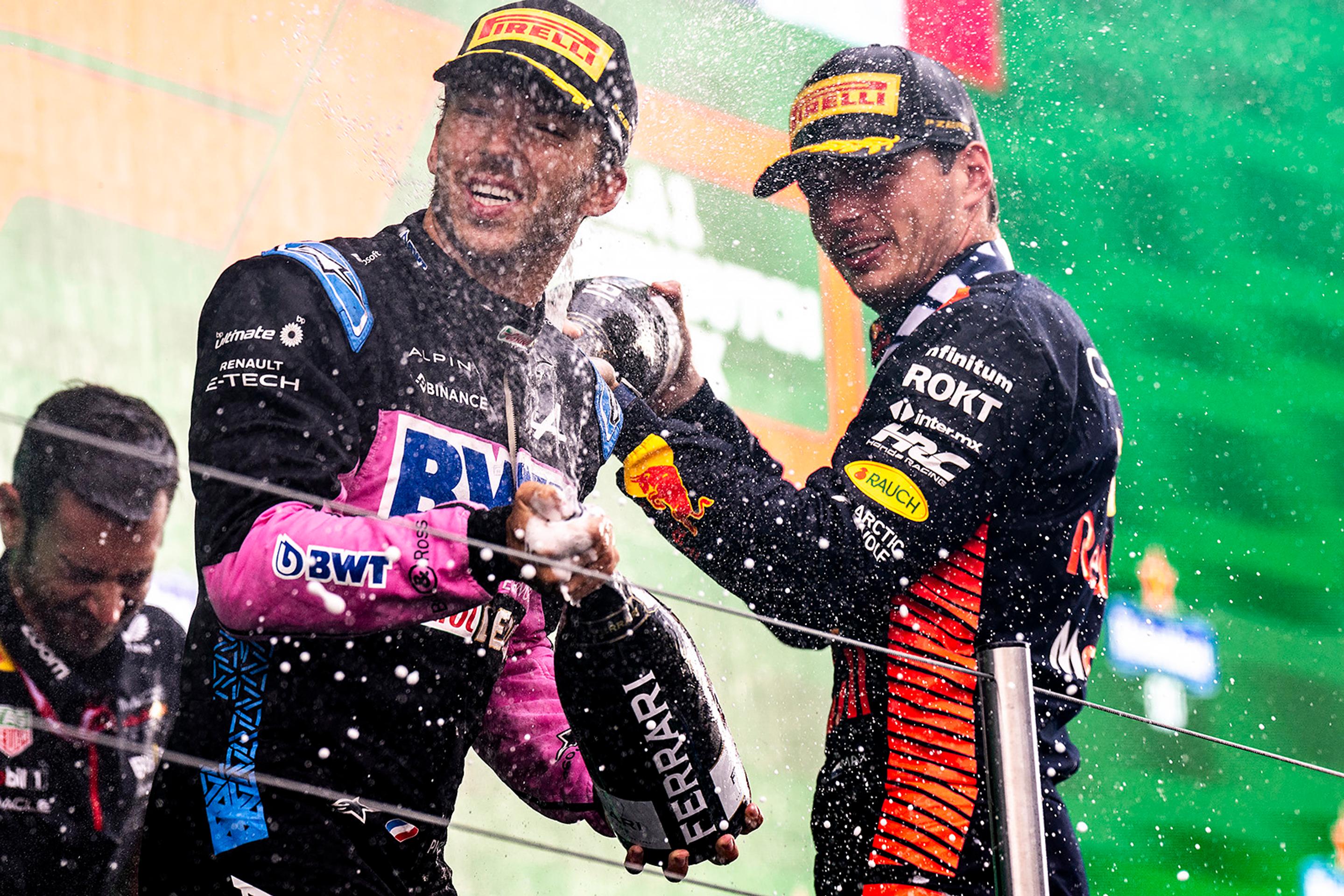 Na treťom mieste v Holandsku skončil Pierre Gasly.