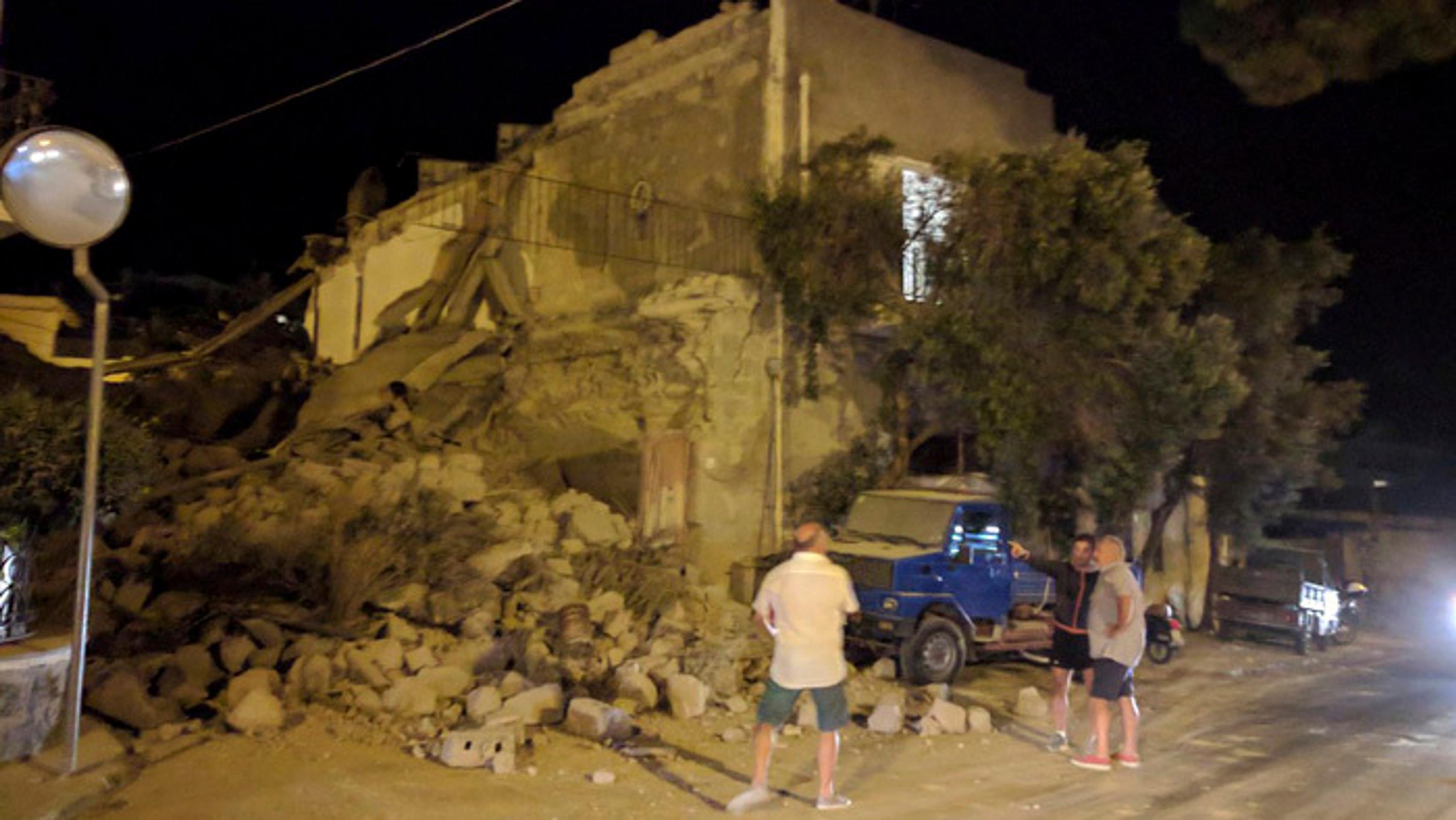 Zemetrasenie na Ischii.