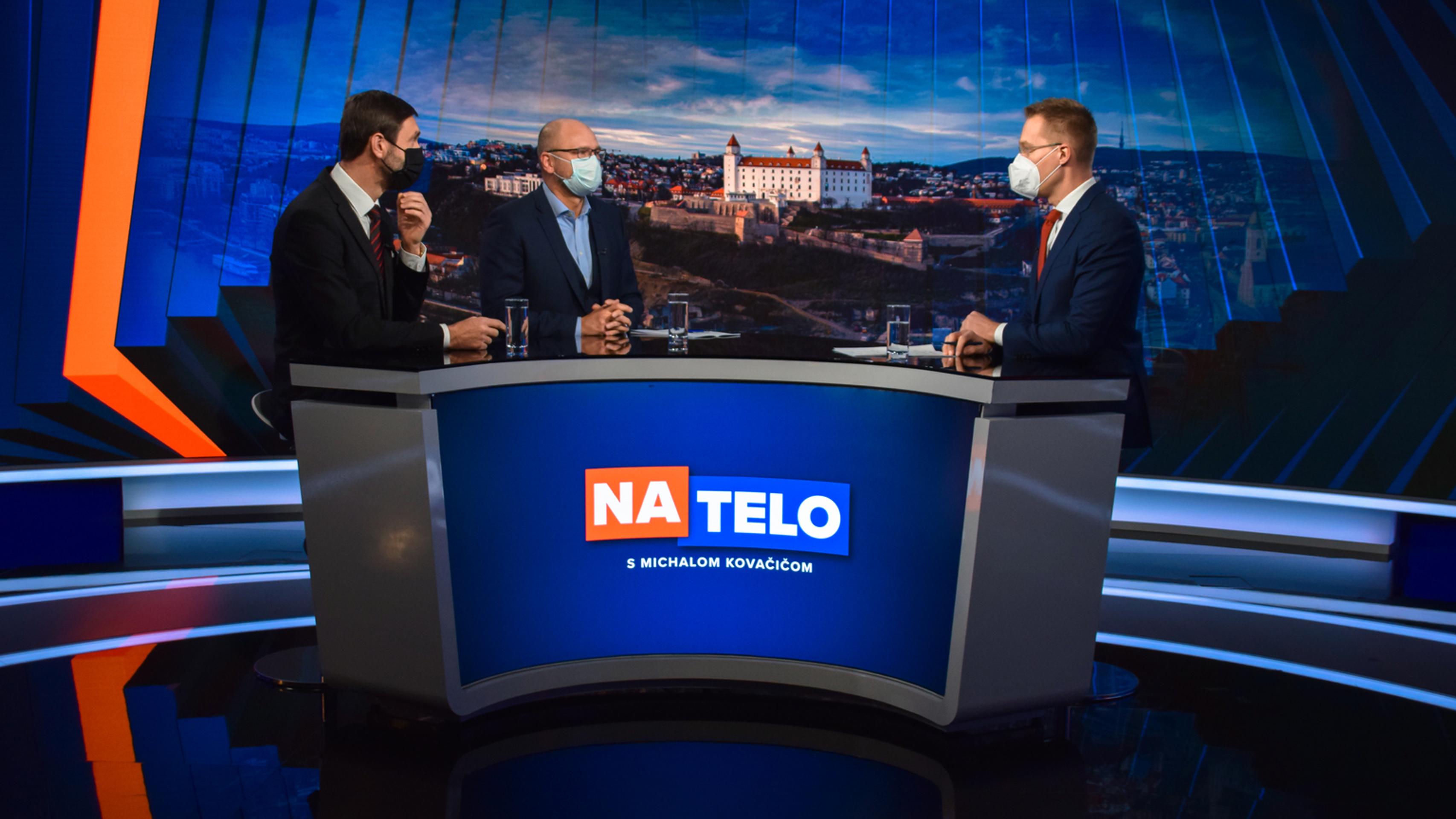 Juraj Blanár a Richard Sulík.