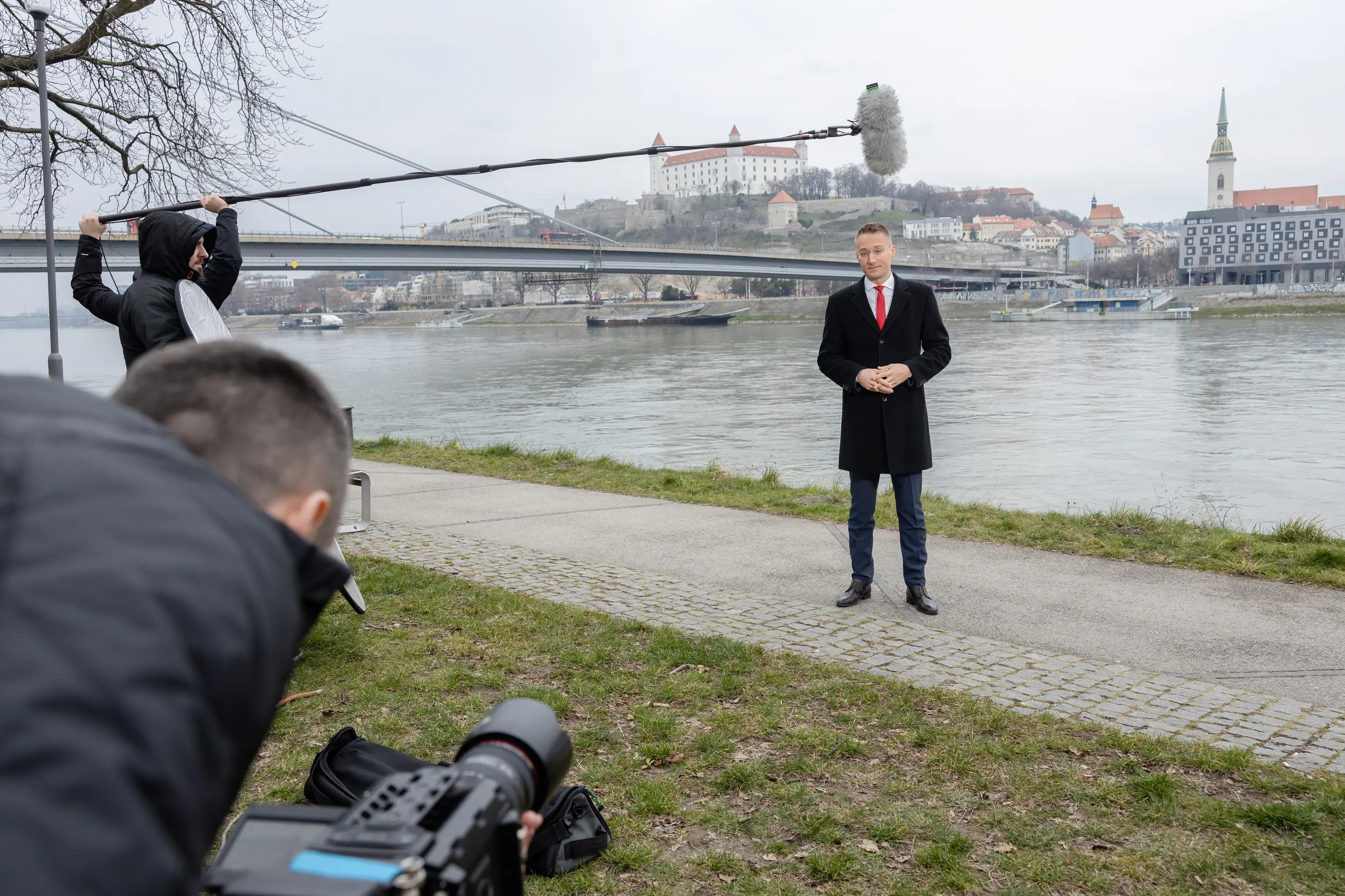 Michal Kovačič (zákulisie nakrúcania televíznej upútavky)