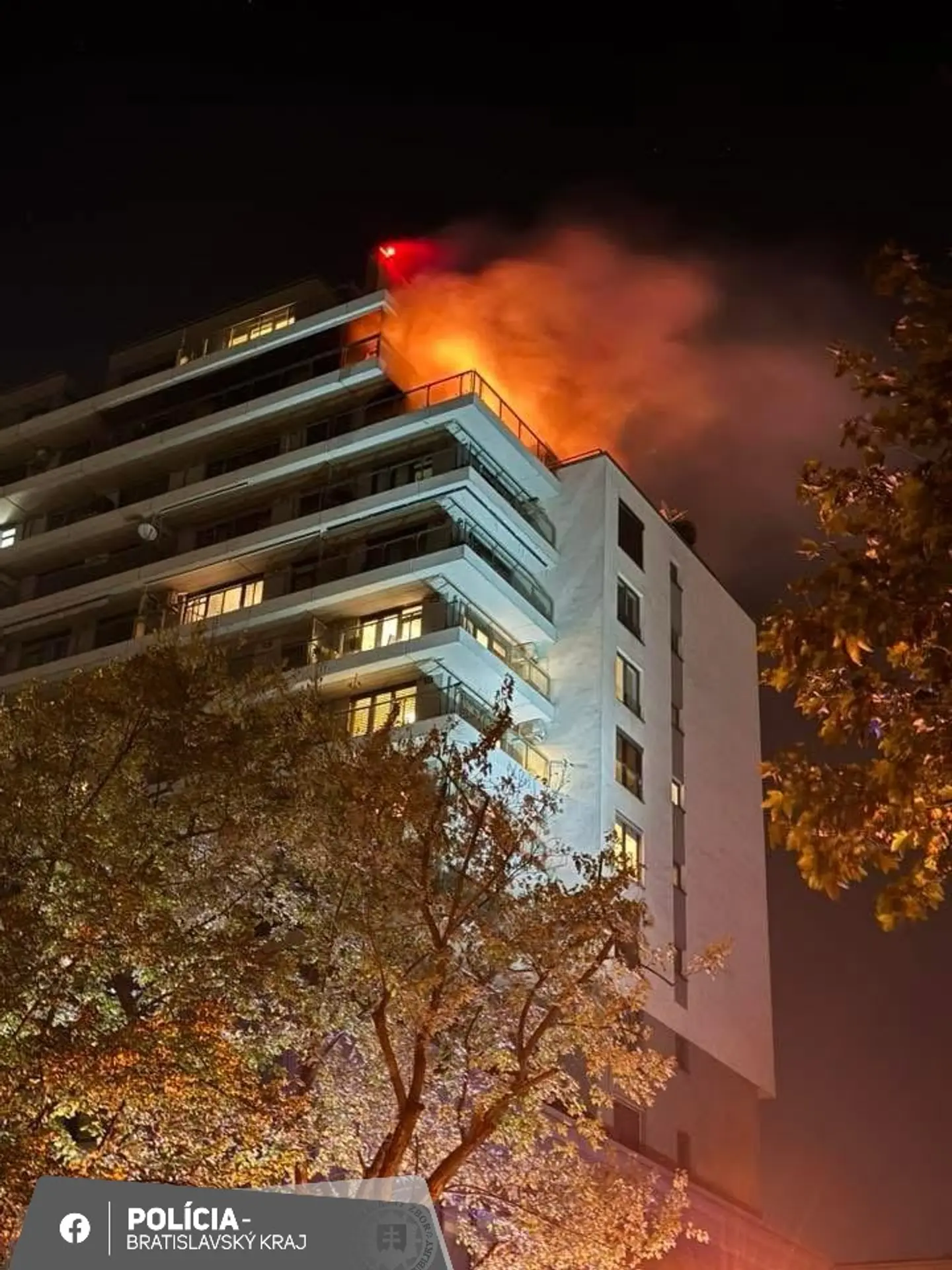Požiar v Ružinove