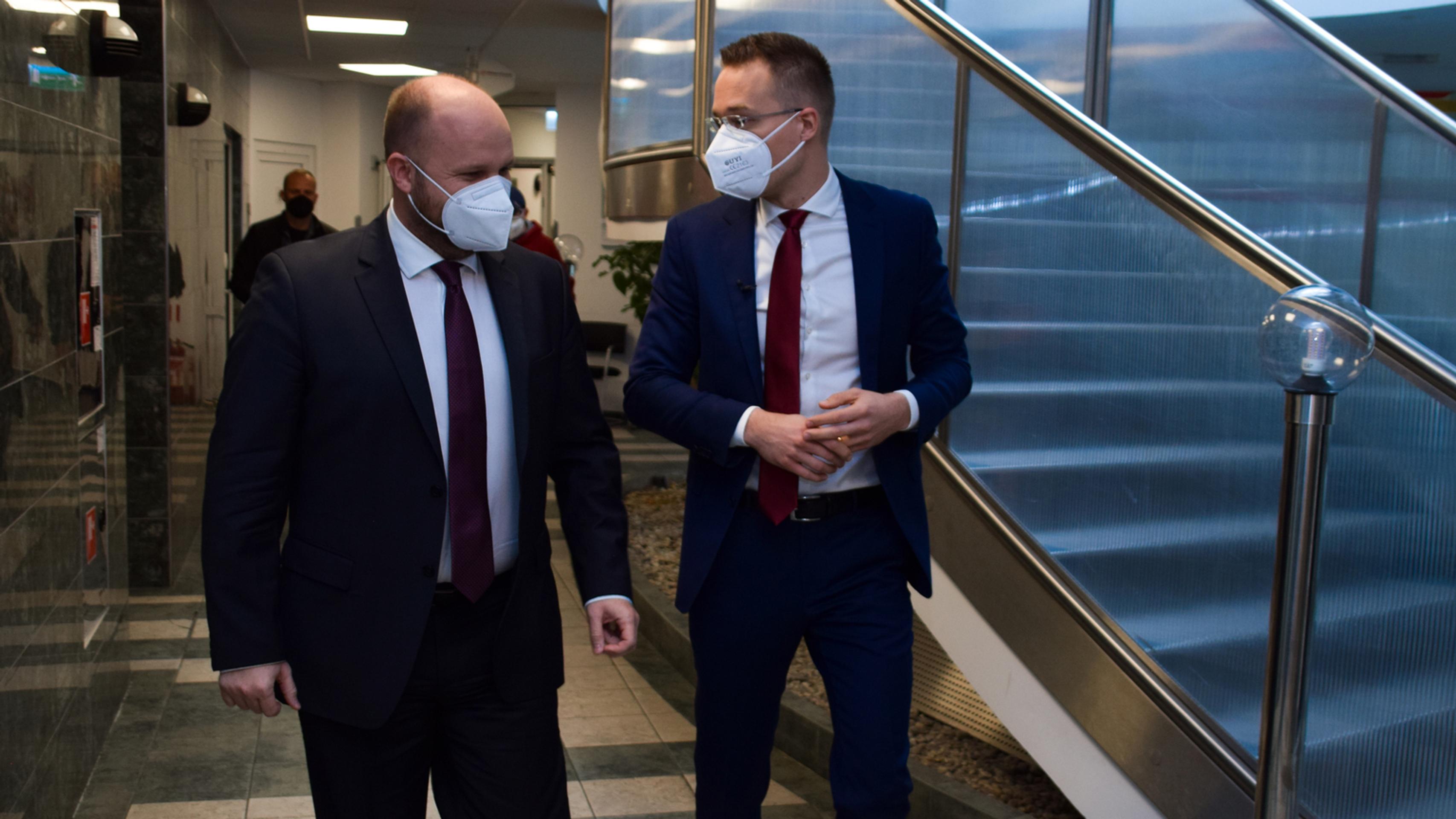 Jaroslav Naď pred natáčaním.