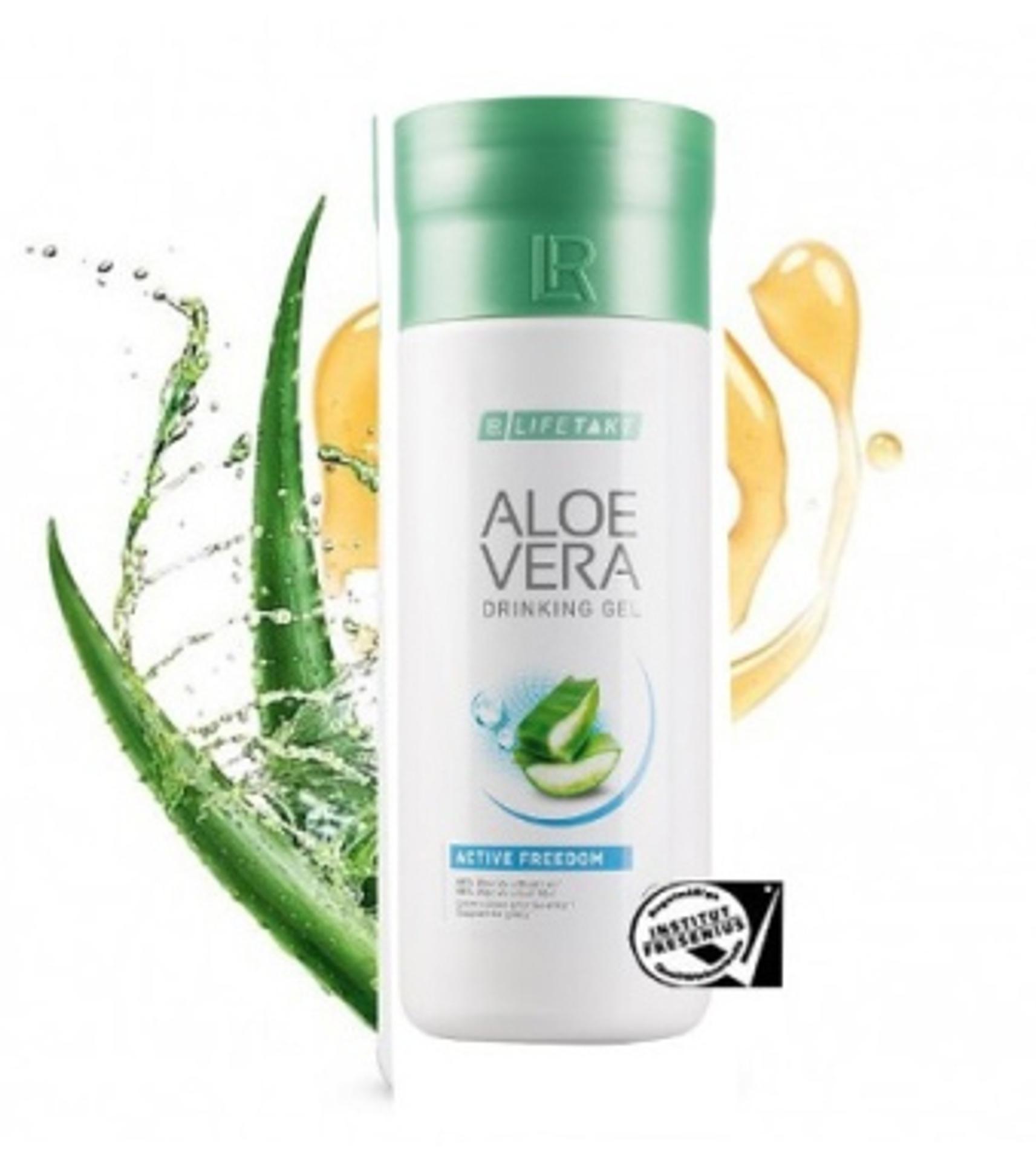 Aloe vera drinking gel freedom.