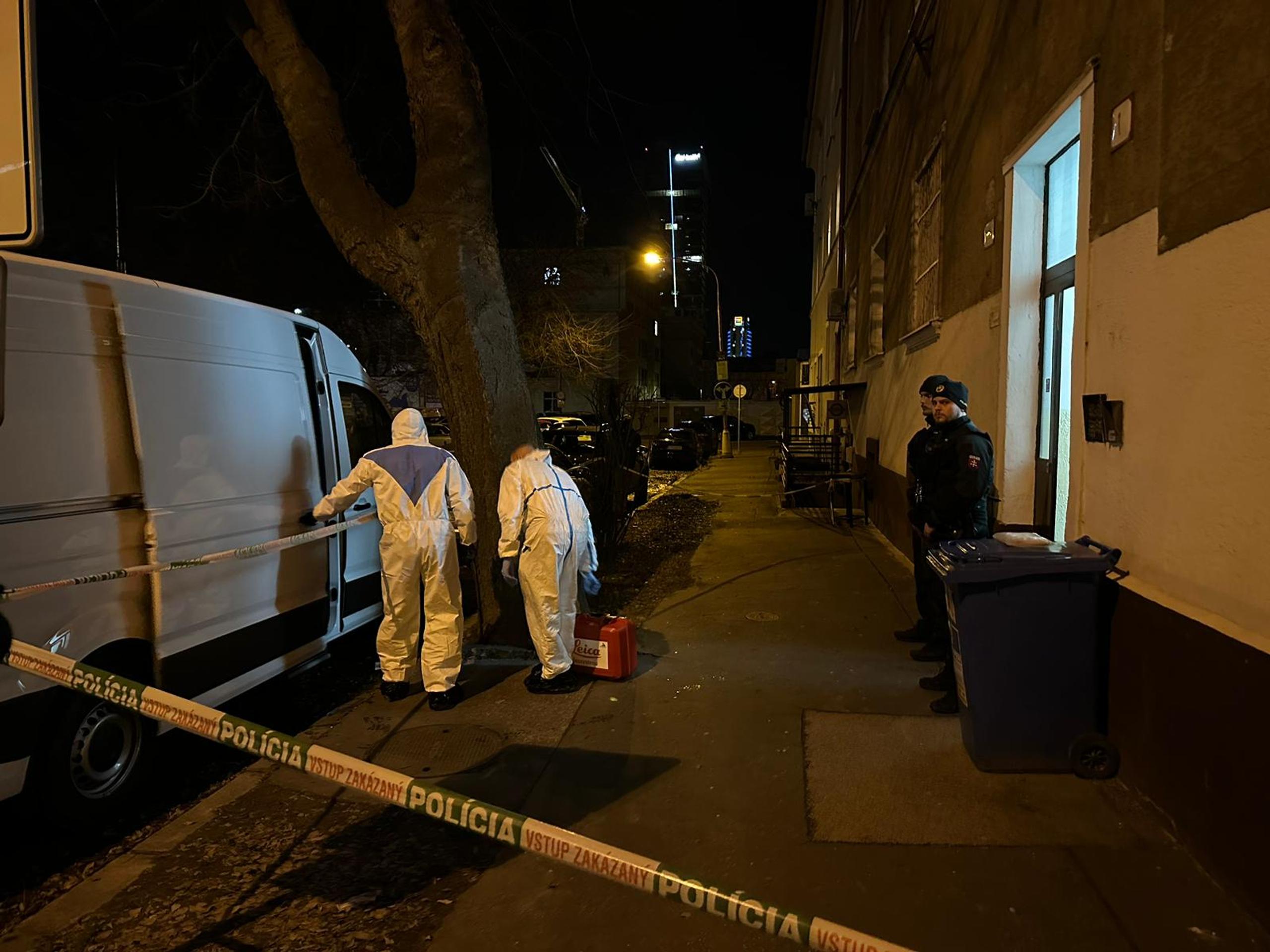 Na Prievozskej ulici v Bratislave našli telo ženy.