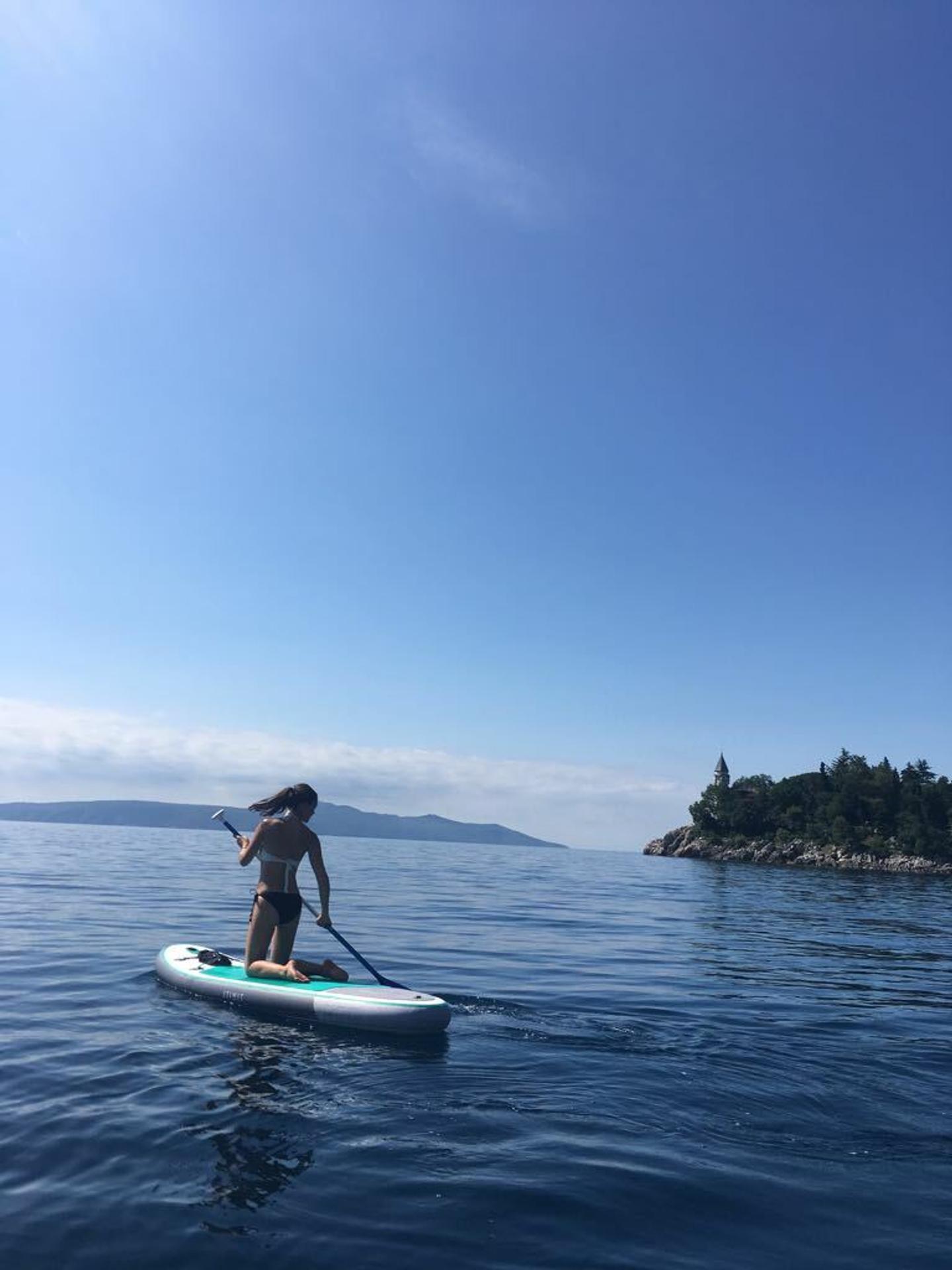 Markizácka redaktorka na dovolenke.