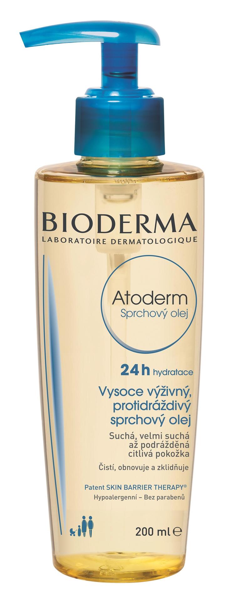 Atoderm - sprchový olej.