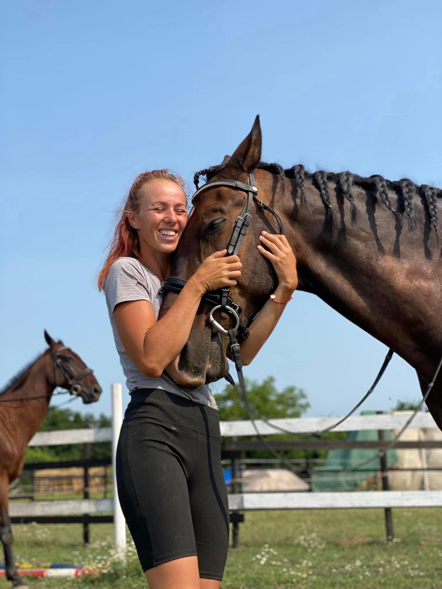 Jazdecká škola v Závadke.