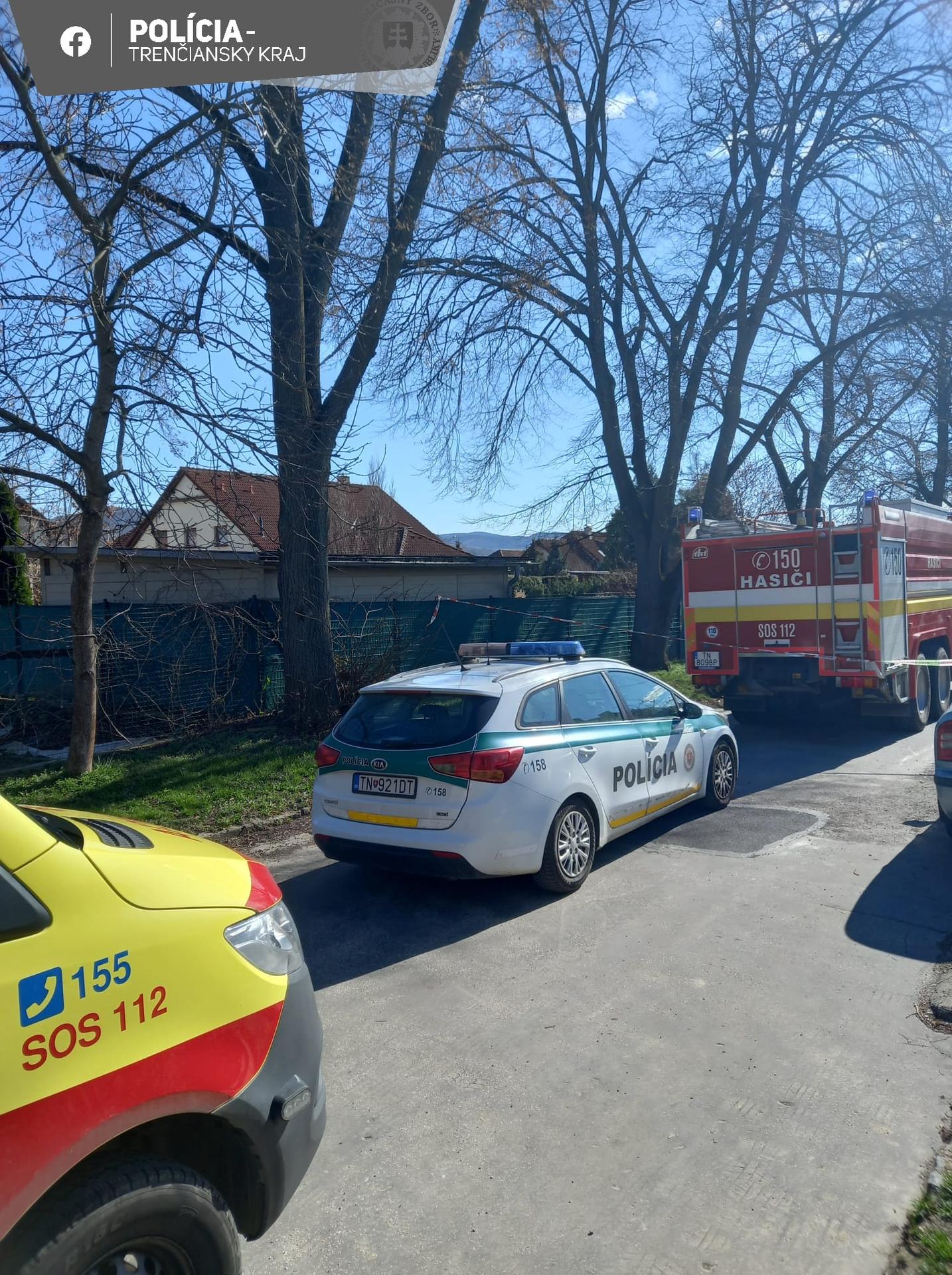 Požiar v Dubnici nad Váhom