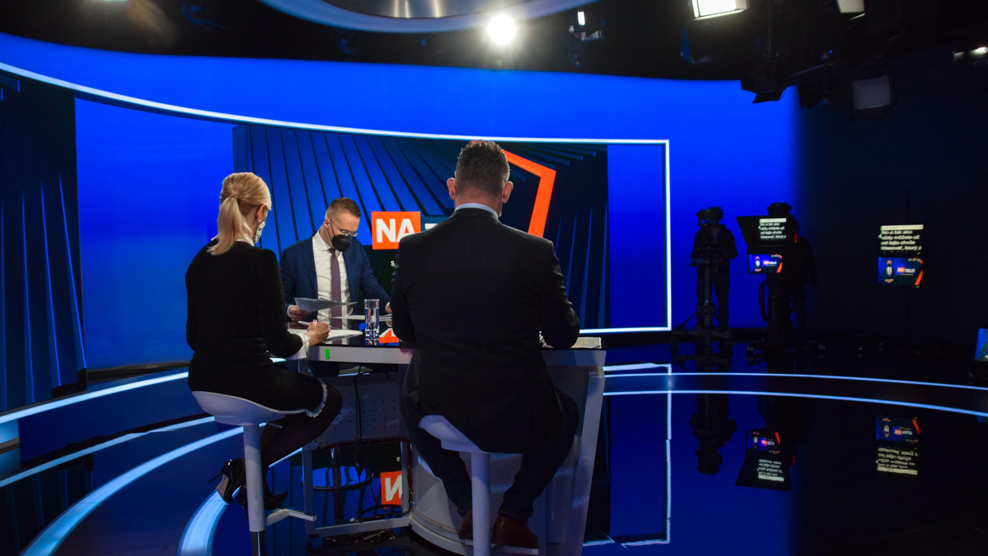 Roman Mikulec pred nakrúcaním.