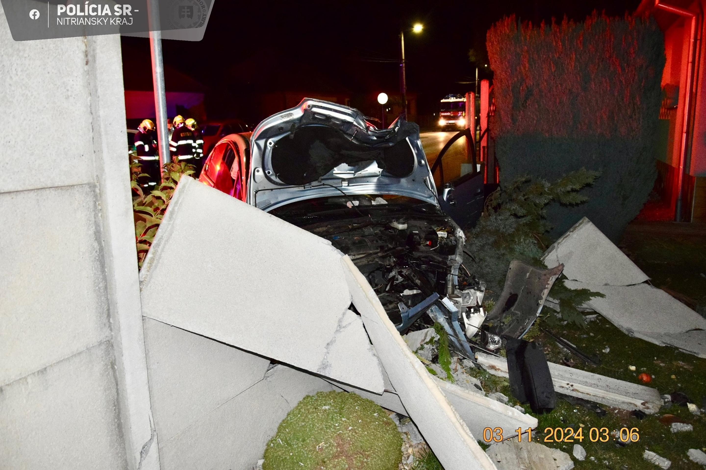 Nehody v Nitrianskom kraji