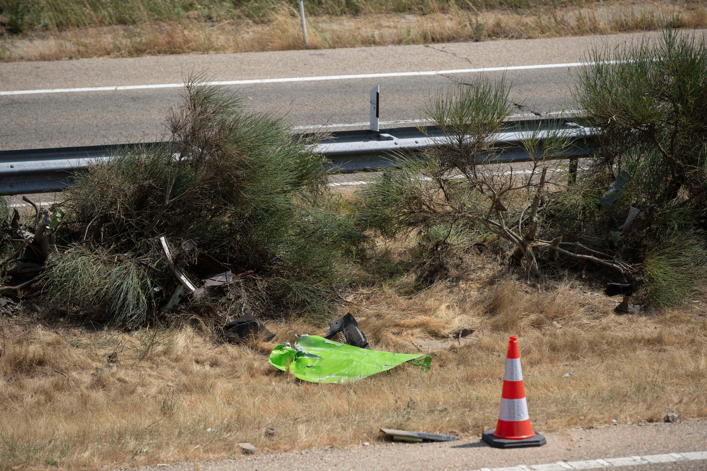 Miesto tragickej nehody Dioga Jotu