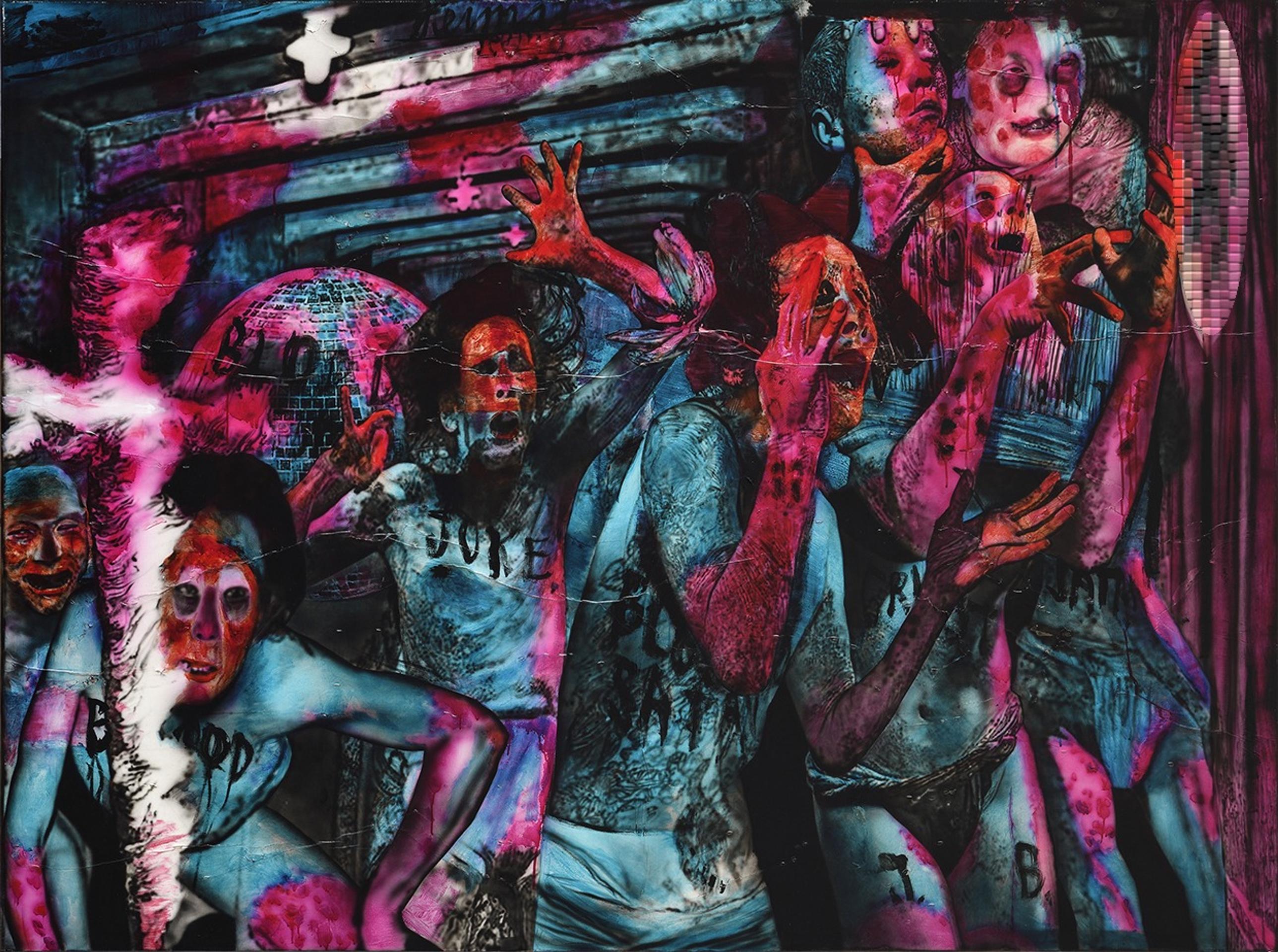 Krádež väčšieho množstva umeleckých obrazov.