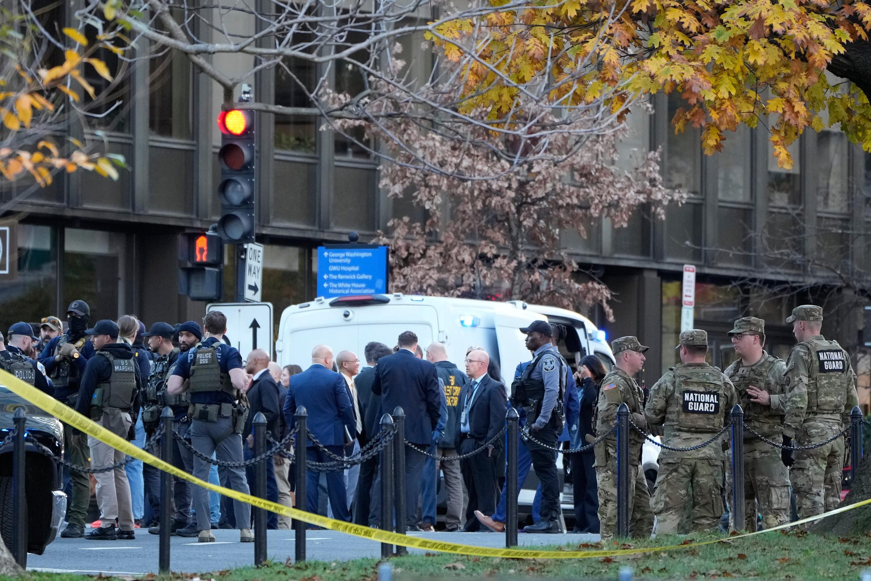 Streľba neďaleko Bieleho domu.