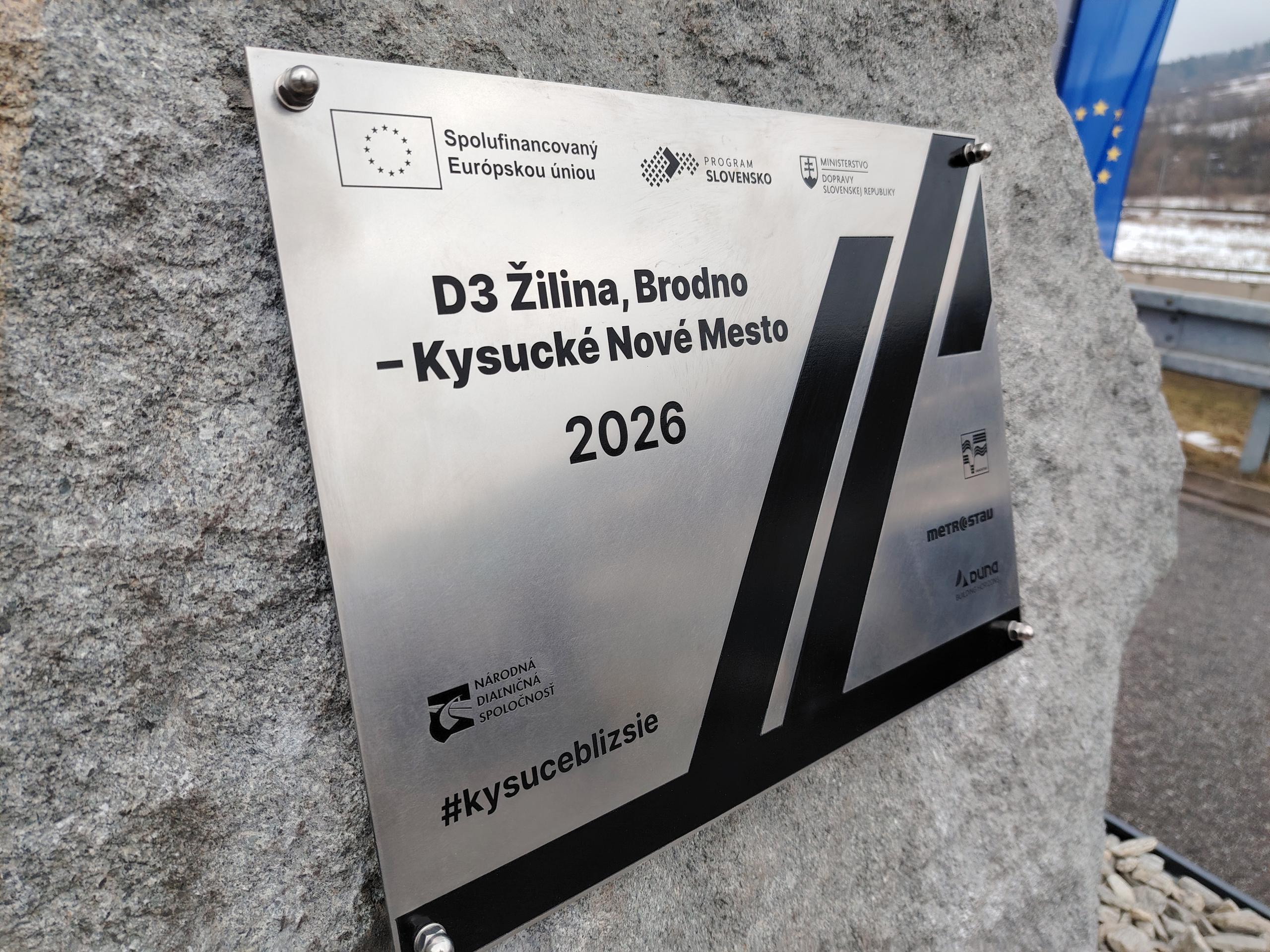 Poklepanie základného kameňa výstavby najdlhšieho chýbajúceho úseku D3.