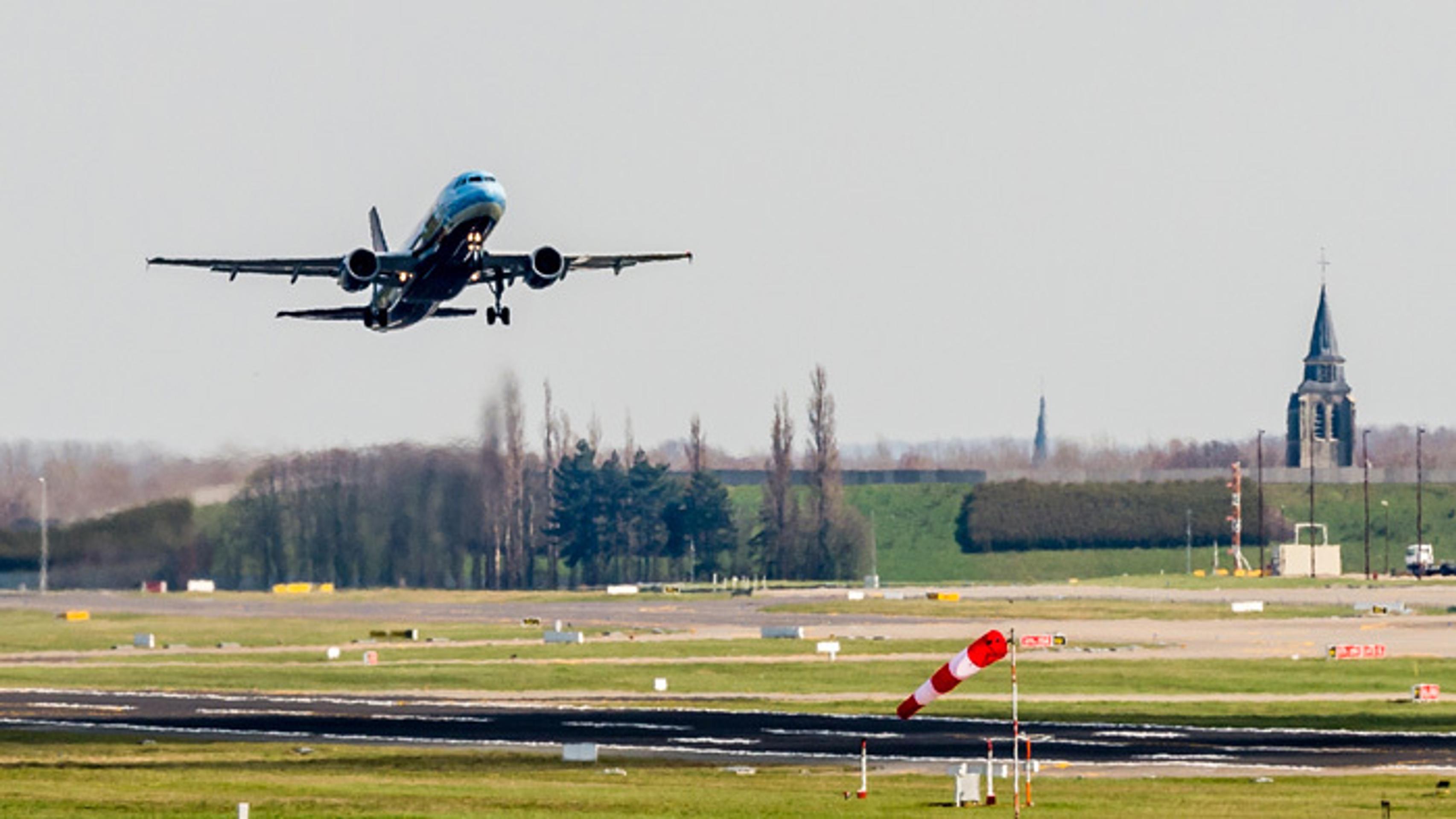 Lietadlo Brussels Airlines odlieta z bruselského letiska Zaventem.