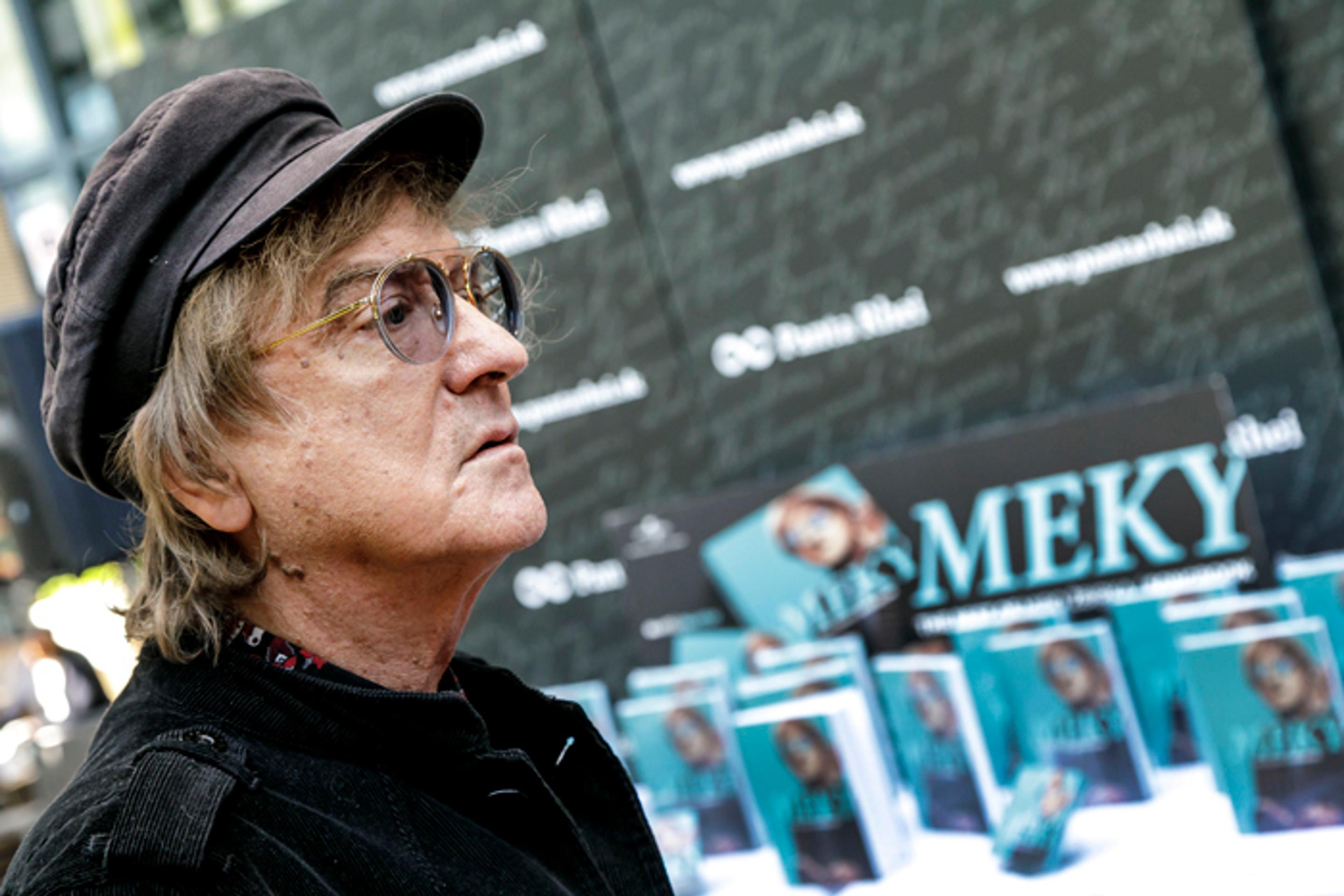 Miroslav Žbirka počas uvedenia knihy Miro Žbirka - Songbook a výberového albumu The Best Of Miro Žbirka (18. 9. 2020). 