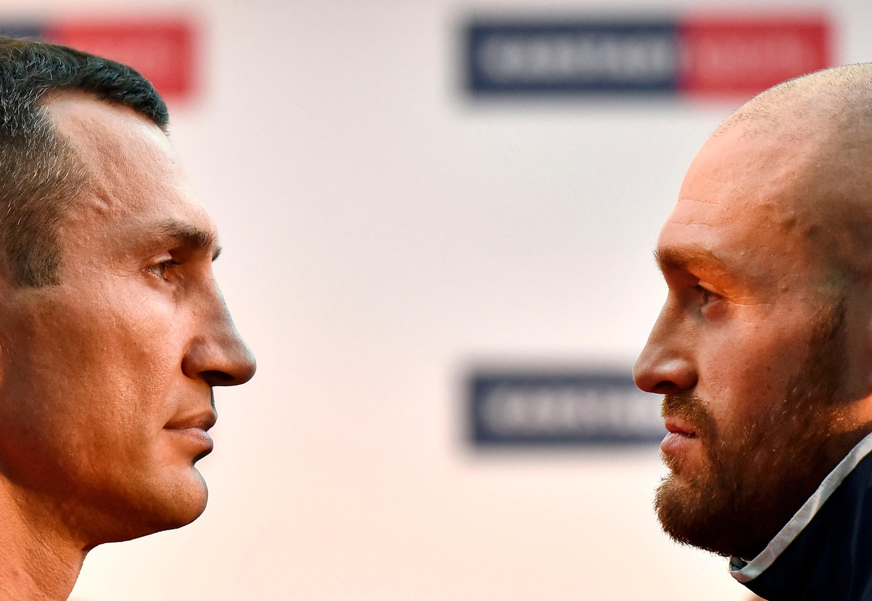 Wladimír Kličko a Tyson Fury