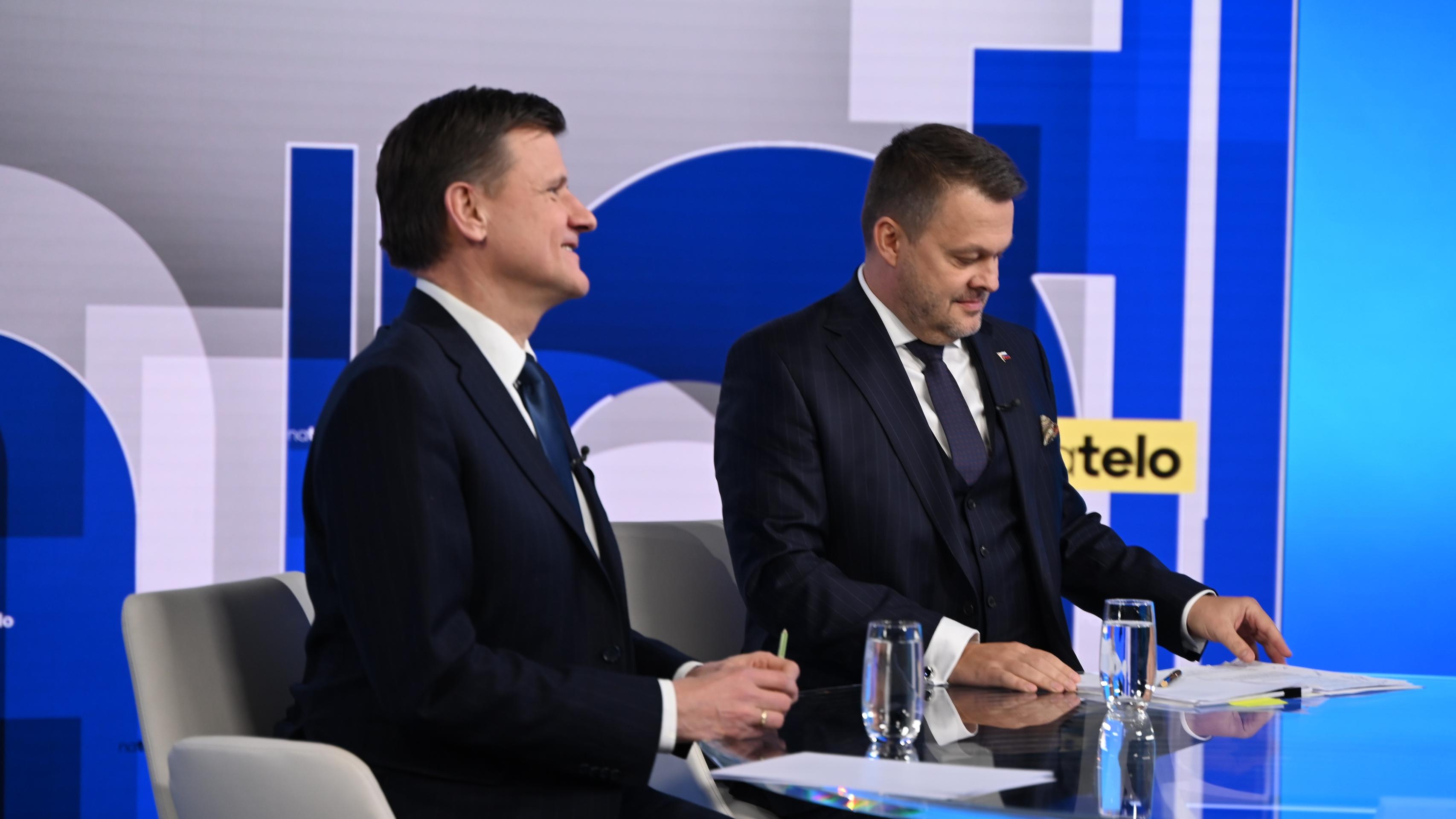 Hosťami relácie Na telo boli Samuel Migaľ a Alojz Hlina