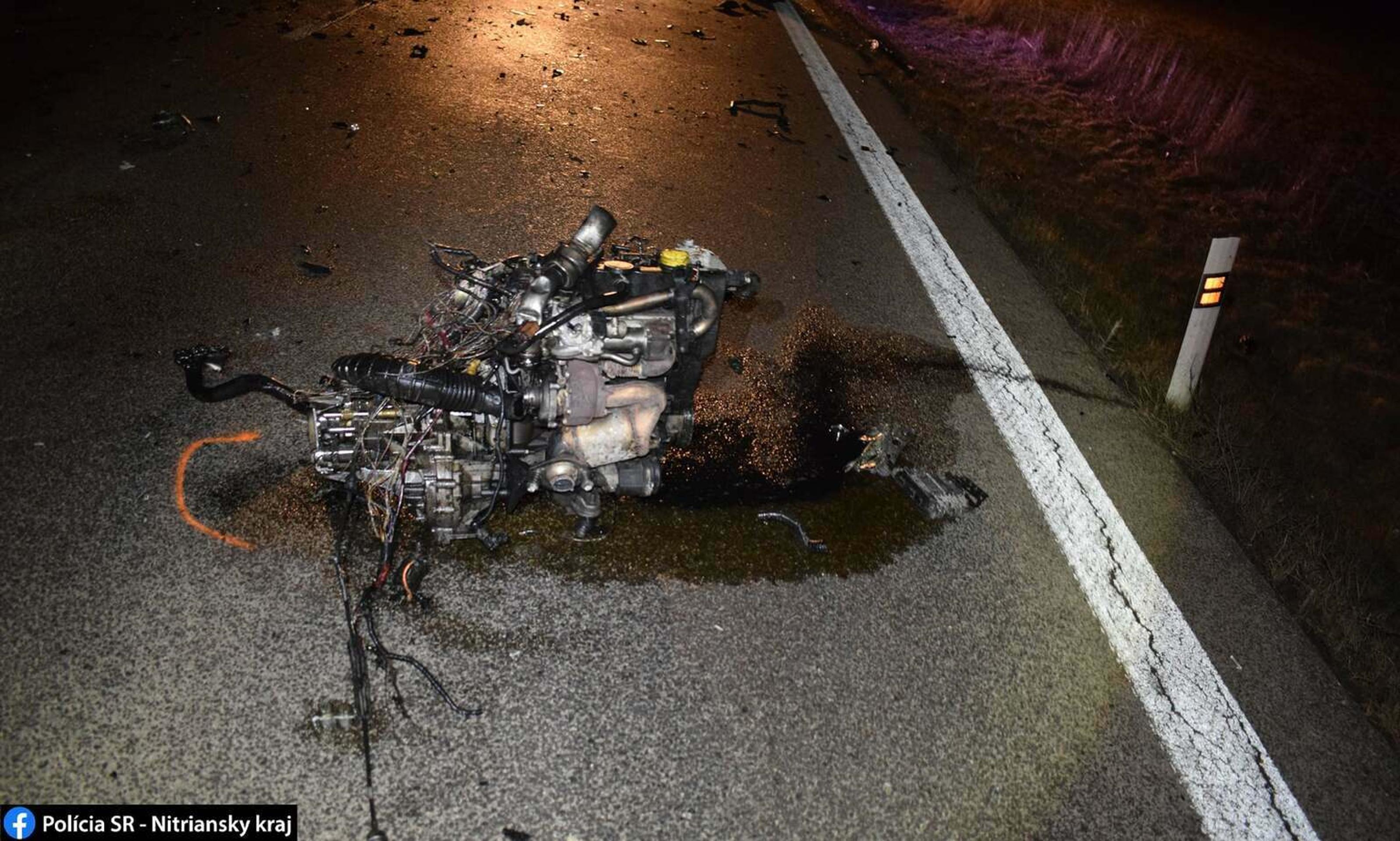 Tragická nehoda pri Leviciach.