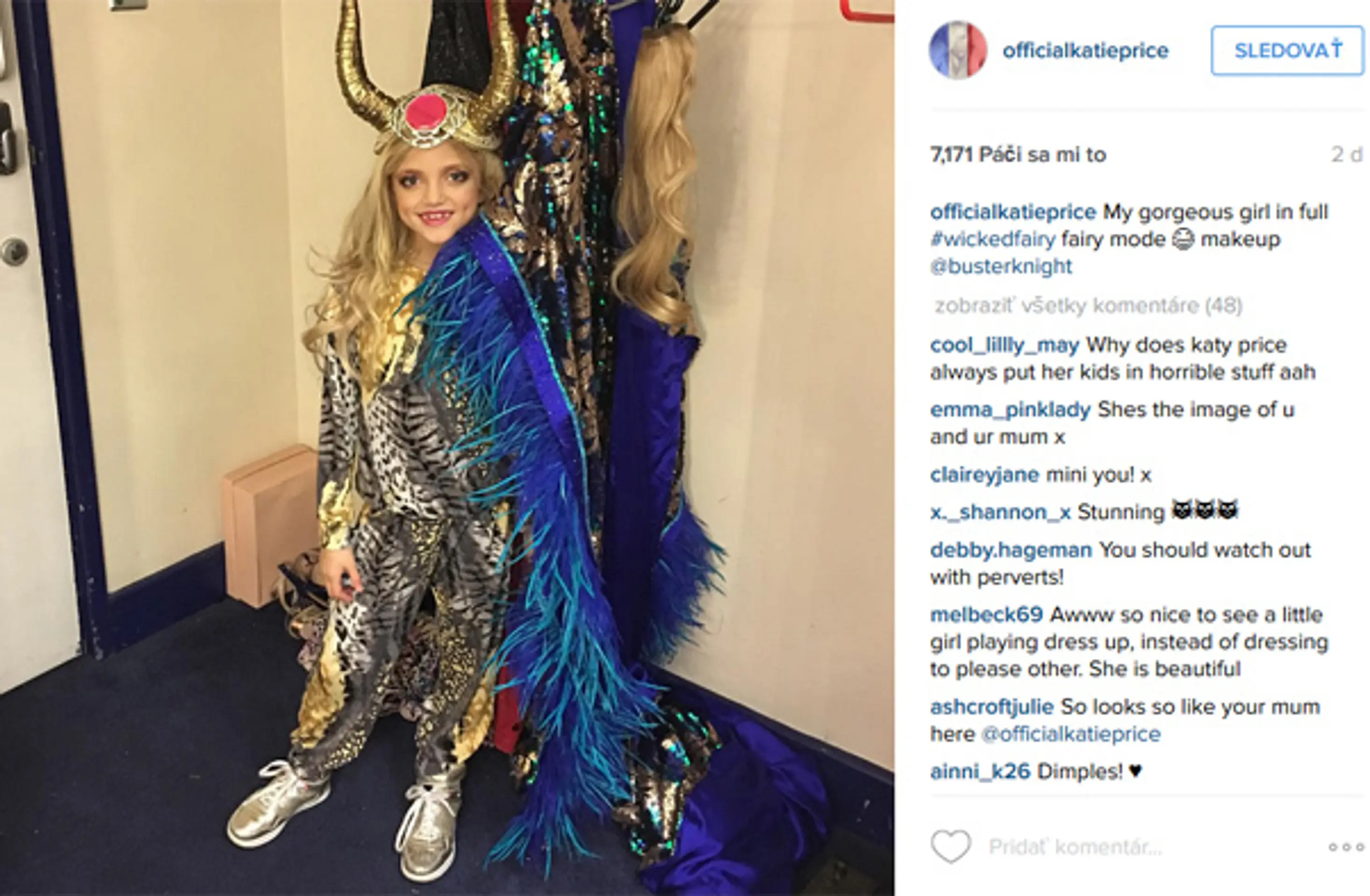 Dcéra Katie Price Princess.