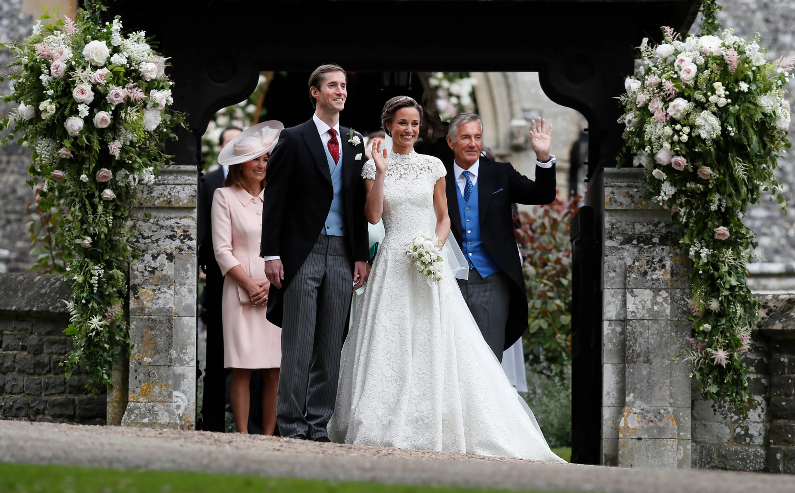 Pippa Middleton žiari šťastím