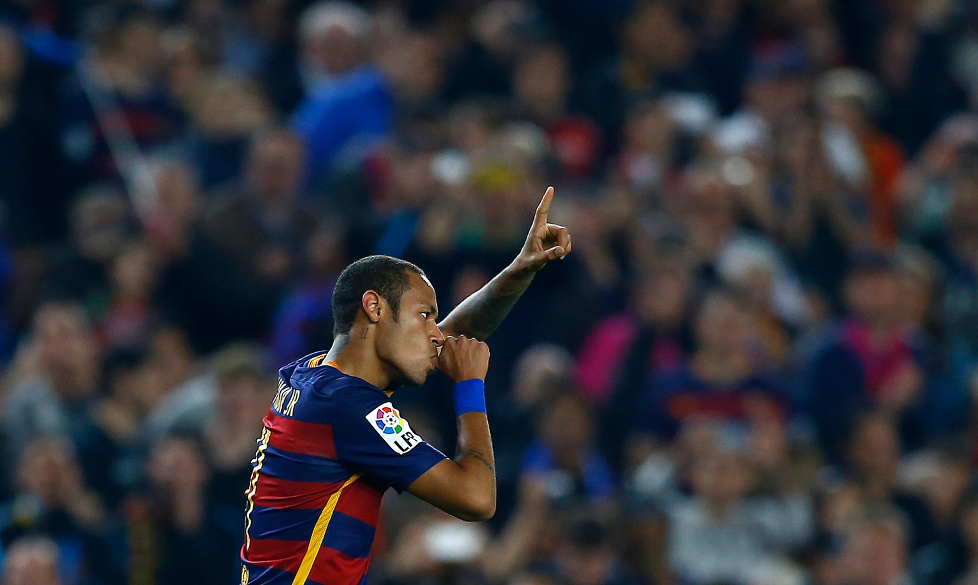 Brazílsky futbalový reprezentant Neymar.