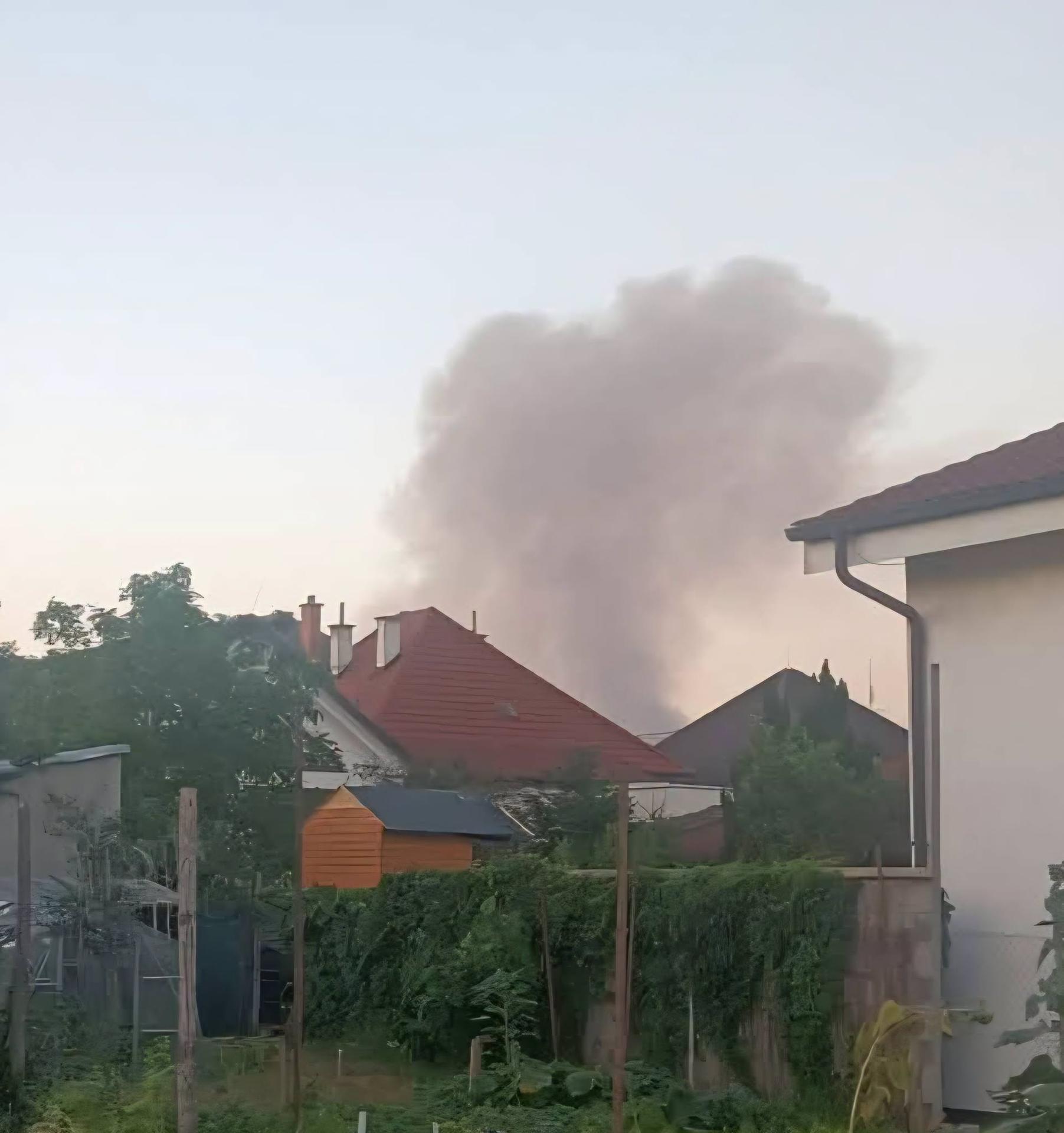 Požiar na základni Malacky-Kuchyňa