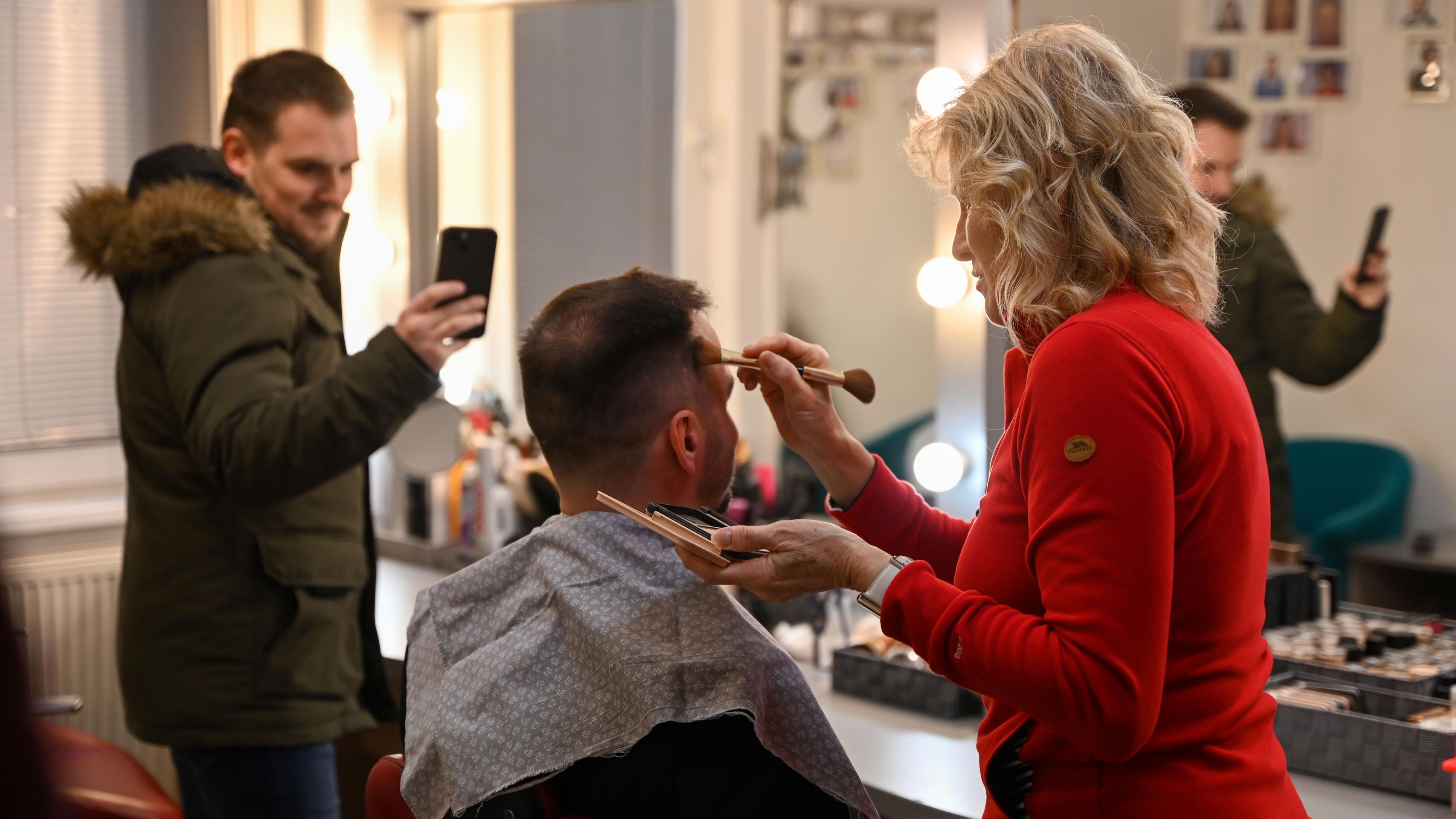 Michal Šipoš pred vysielaním.