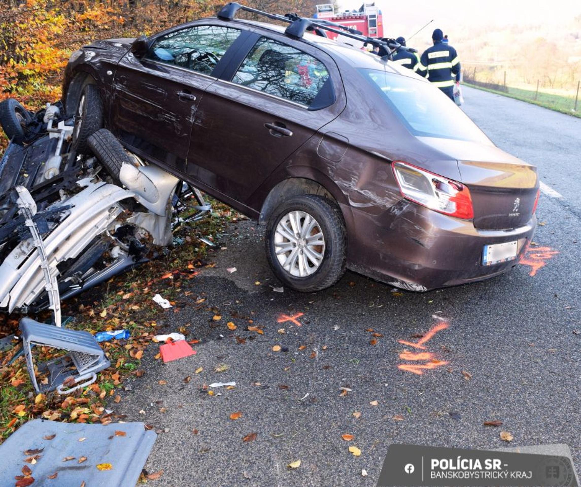 Vážna nehoda pri Jelšave.