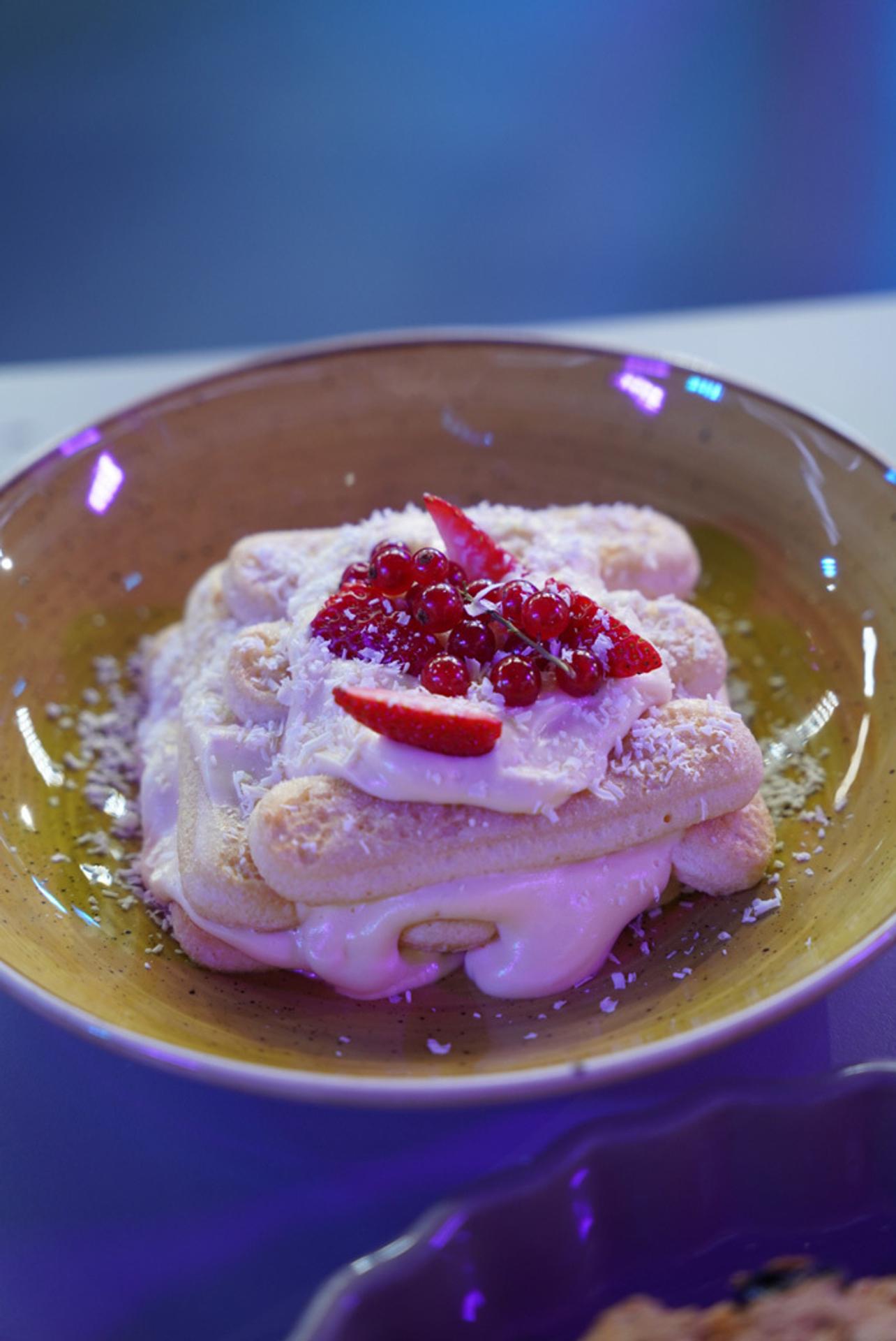 Tiramisu Bianco di Natale.