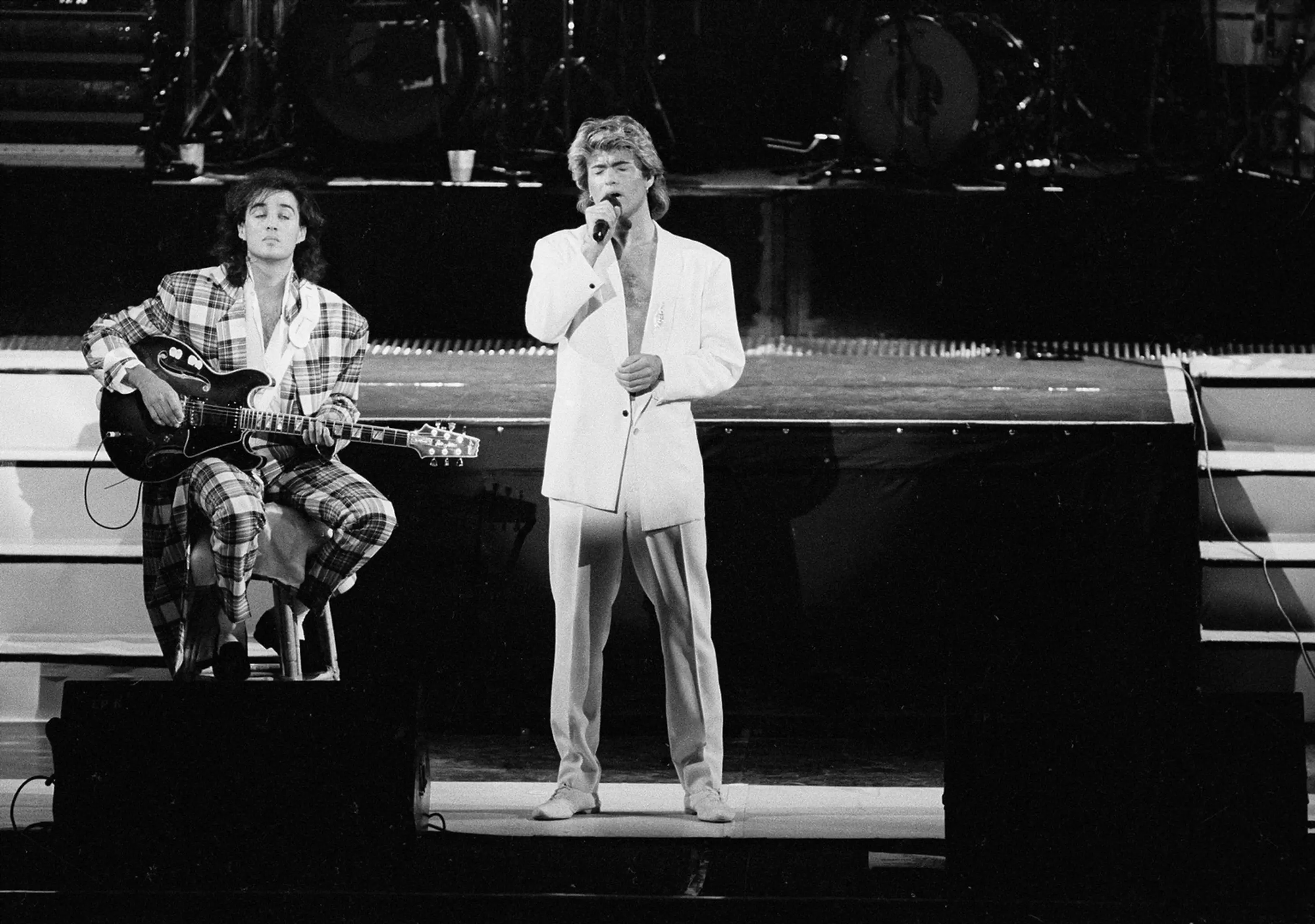 George Michael a Andrew Ridgley.
