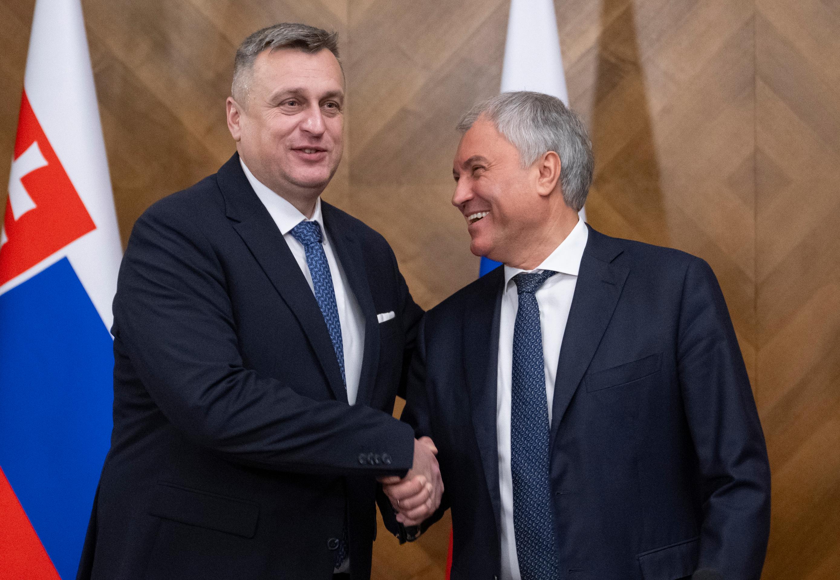 Podpredseda NR SR Andrej Danko sa v Moskve stretol s predsedom ruskejŠátnej Dumy Vjačeslavom Volodinom